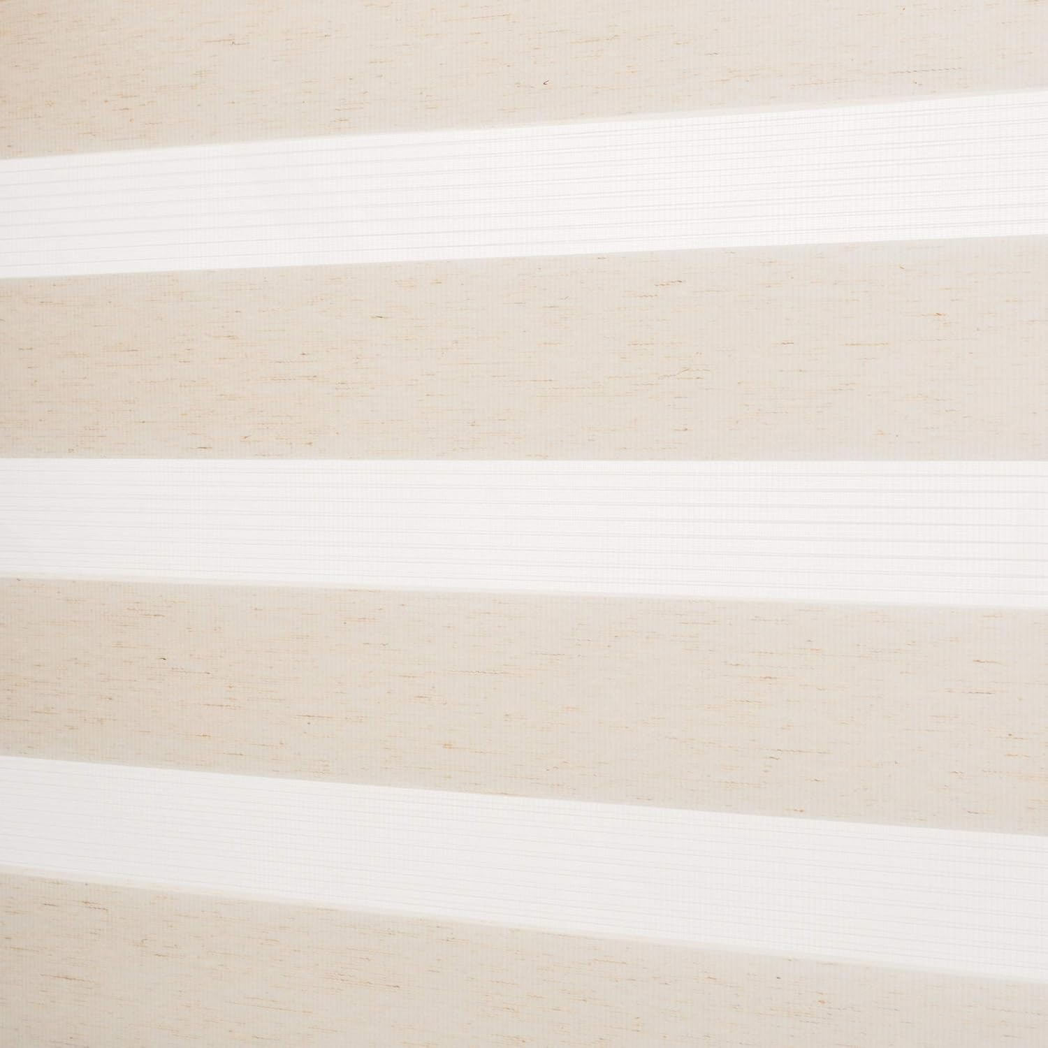 Ergode Celestial Cordless Window Shade | Modern Double-Layered Sheer Design | Gentle Light Filtration & Privacy Control | Perfect for Any Room | 32x72 Linen