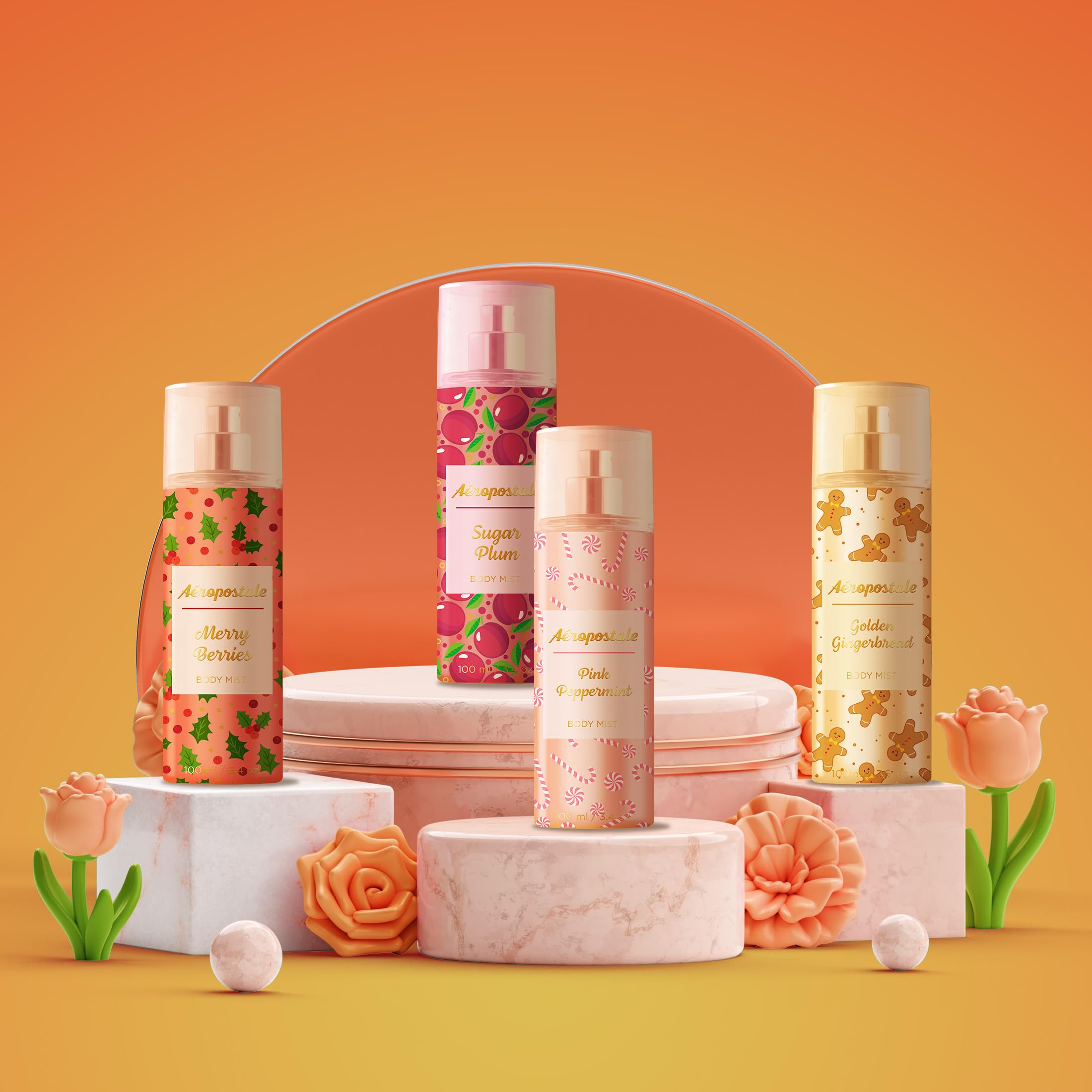 Amazon.com : Winter Wonders Body Mist Collection, 100ml/3.4 fl. oz