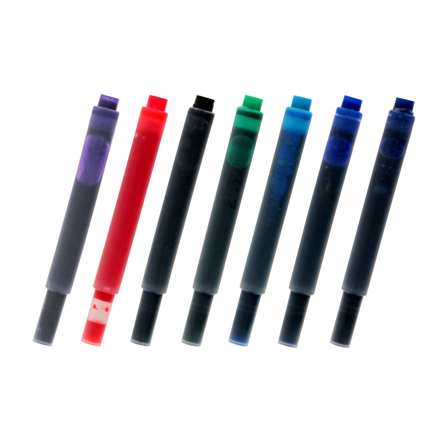 Lamy Assorted Fountain Pen Ink Cartridges, 7 Packs, 35 Cartridges AL