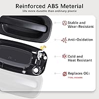 Vista 5 de FAERSI Manija de puerta exterior delantera del lado del pasajero para 1999-2007 Chevy Silverado Tahoe Suburban Avalanche GMC Sierra Yukon Denali