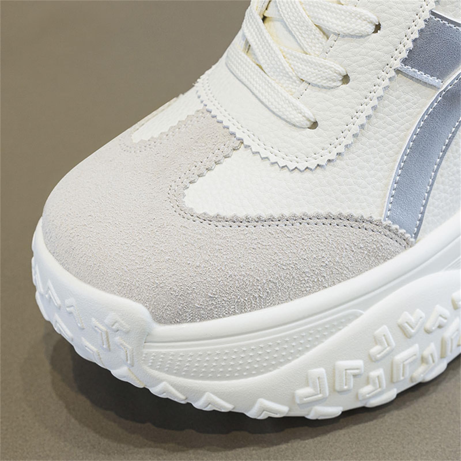 AONETIGER Sneakers Donna Alta Zeppa Moda Casual Scarpe | Casual Leggere Comode Sneakers Eleganti Piattaforma Scarpe Con Tacco Interno 11cm Per Quotidiane Aperto Gr.34EU-39EU