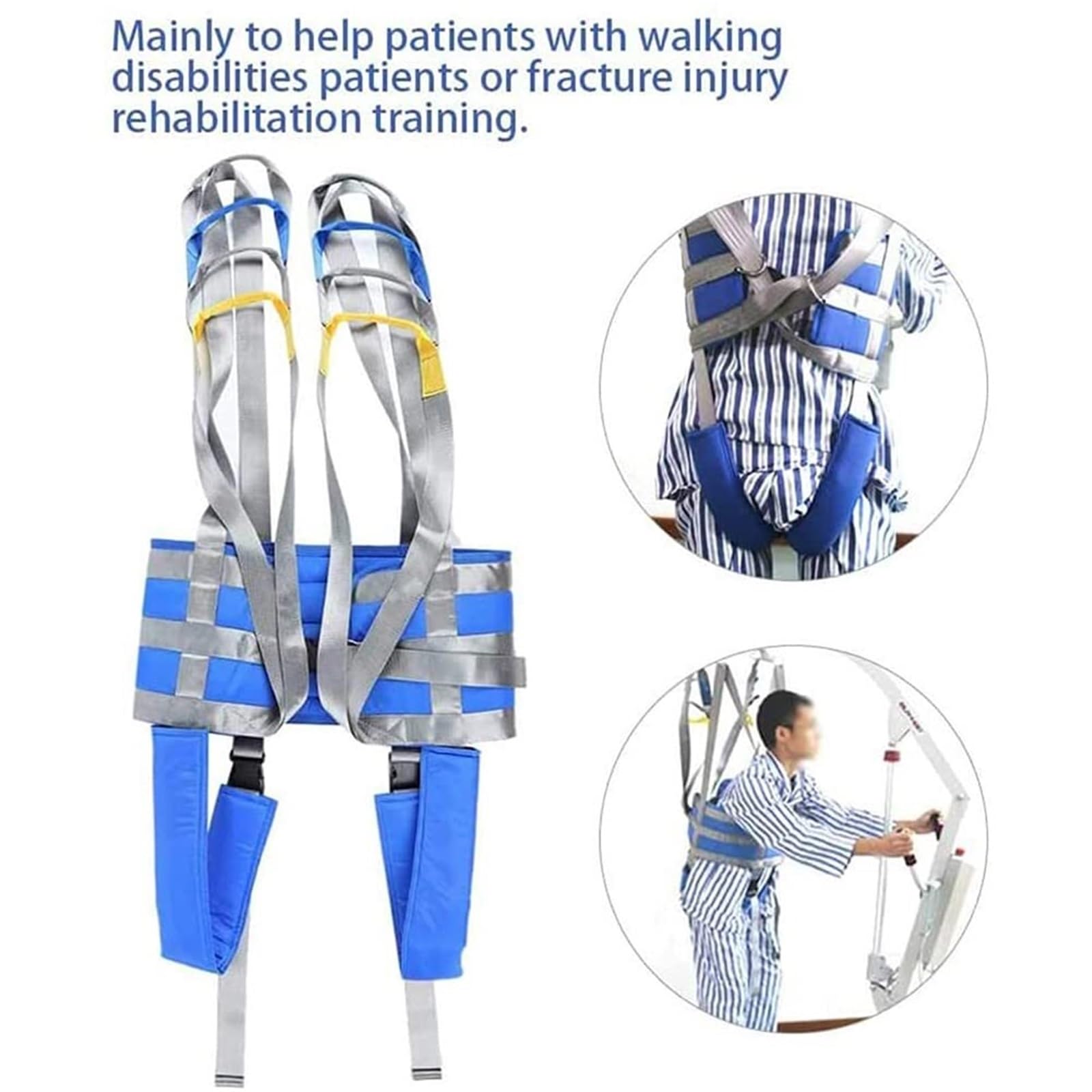 Imbracature Regolabili For Il Sollevamento Di Tutto Il Corpo Dei Pazienti Con Una Capacità Di Carico Di 230 Kg, Resistenti E Di Lunga Durata Adatte A Famiglie E Ospedali