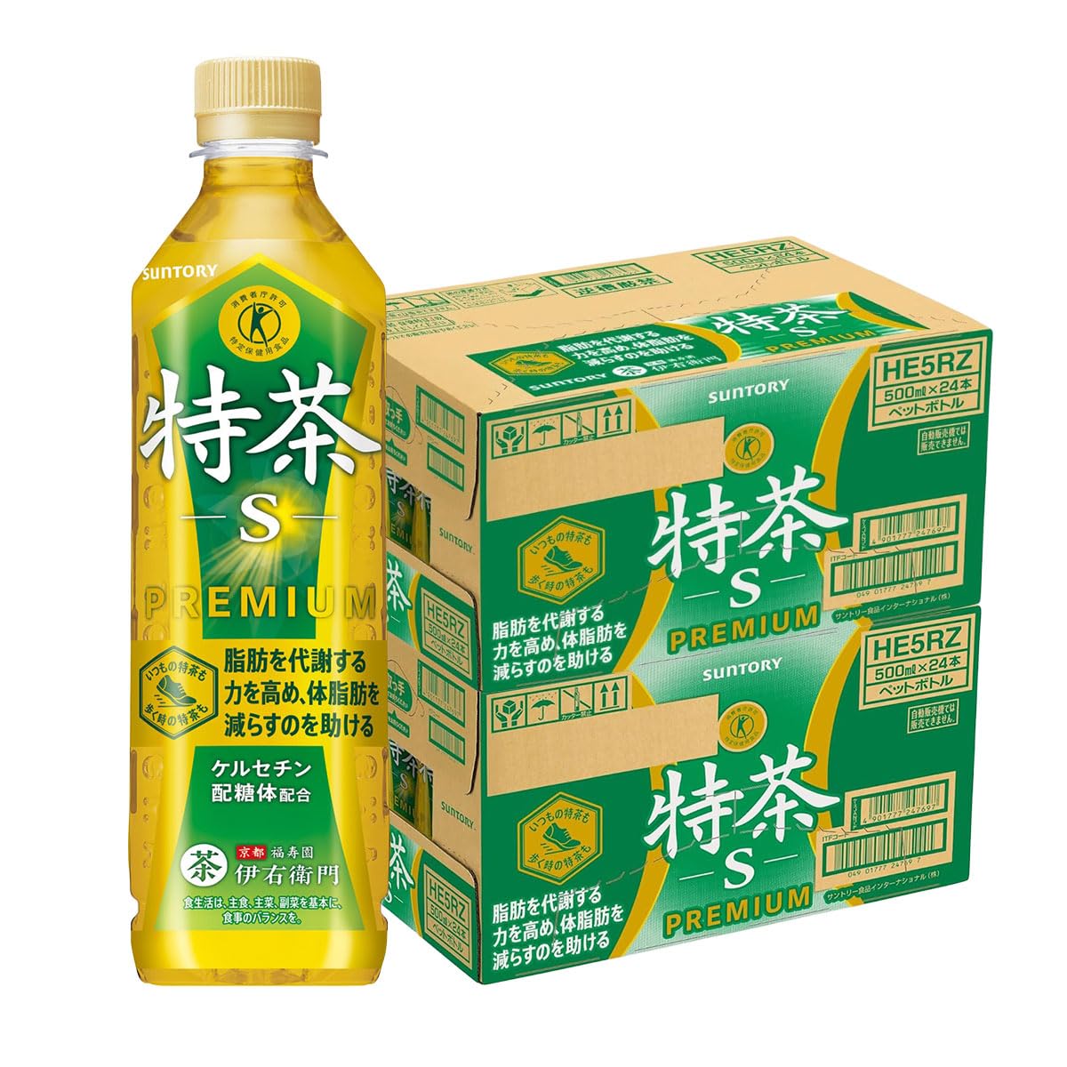Amazon.co.jp: [2CS] サントリー SUNTORY 伊右衛門 特茶 TOKUCHA 特定