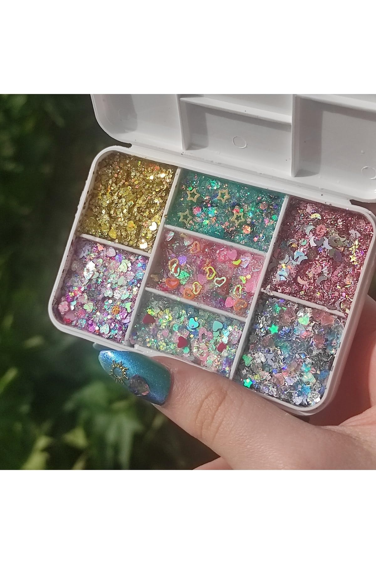 Hb Tasarım Glitter Jel Far Kremsi Jel Simli Far Paleti, 7242885299668
