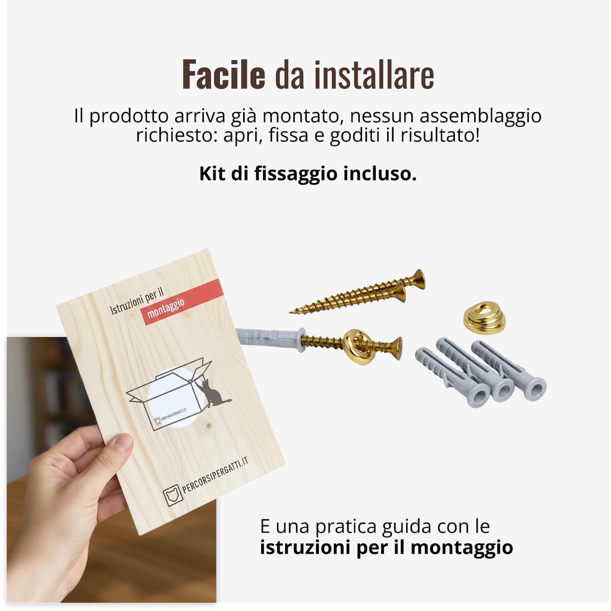 Cuccia Plexy per Gatti in Legno d'Abete PEFC Artigianale, con Cupola trasparente in plexiglass, Mensola per Gatti Super Robusta per Arrampicata, Gioco e Relax, Fino a 20 kg – Percorsopergatti