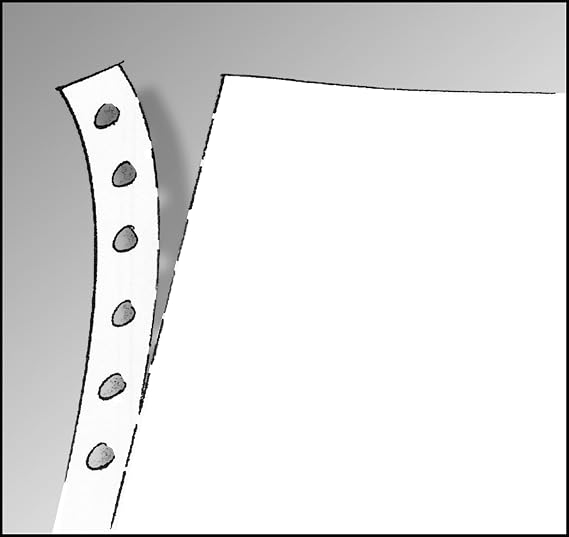 SIGEL continuous listing paper DIN 24 x 30.50 cm