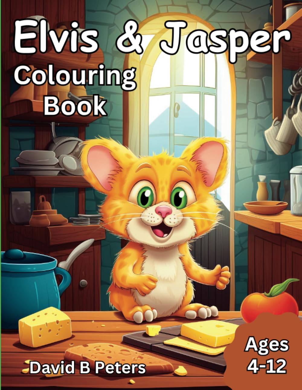 Elvis & Jasper Colouring Book: Elvis and Jasper's Colorful Adventures: A Whimsical Journey Through Imagination and Creativity