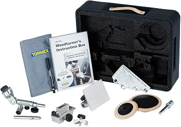 Tormek TNT-808 Woodturners Kit - A Complete Turning Tool Sharpener Kit for Tormek Water Cooled Sharpening Systems Includes Jigs to Shape and Sharpen Turning Tools