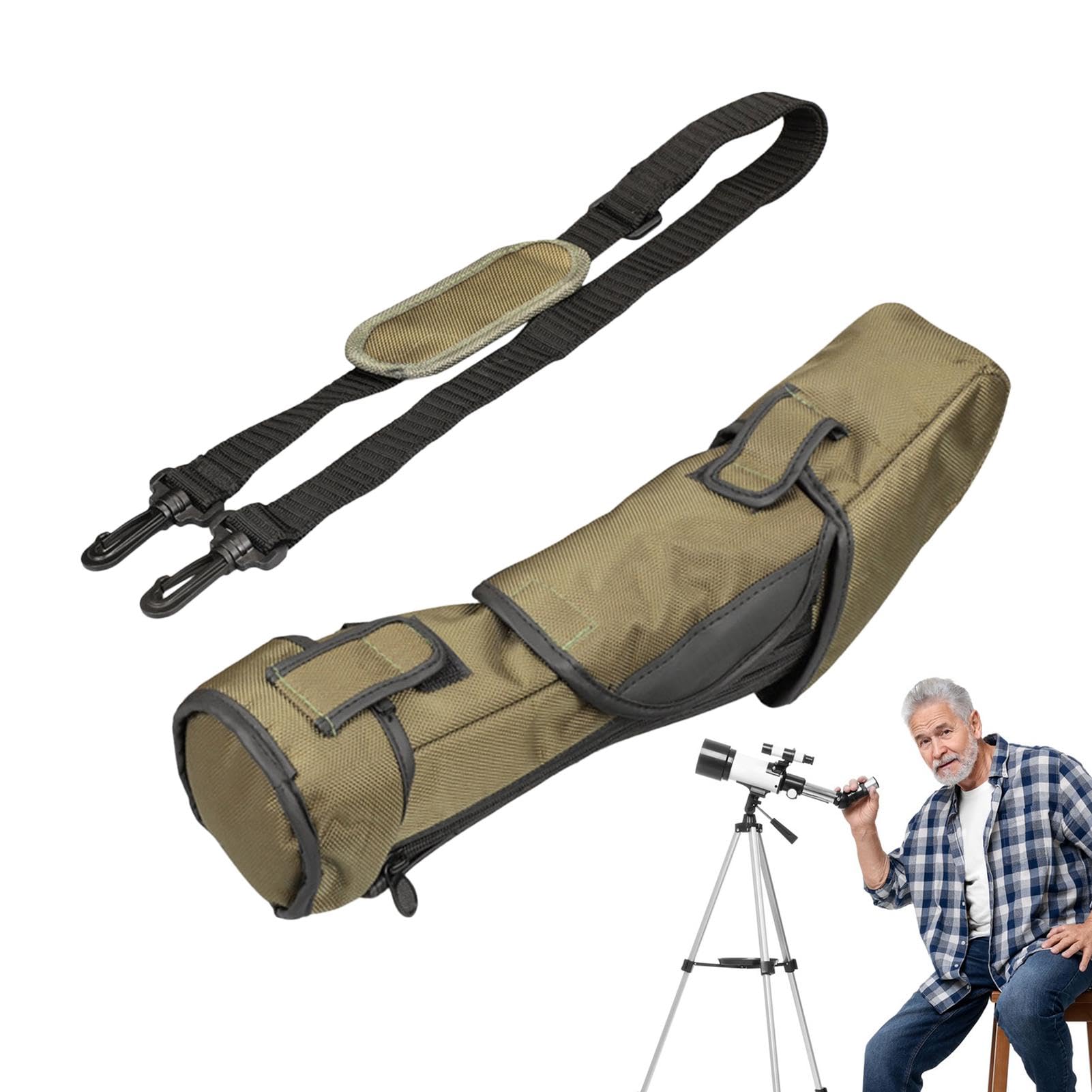 Custodia per cannocchiale | Borsa multifunzionale per telescopio | Borsa portatile per telescopio, borsa per per telescopio ammortizzante, Calibro 80 mm, Refer to description, Unisex