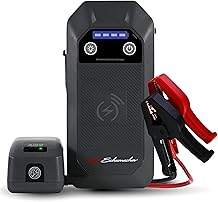 Schumacher Electric 12V Lithium Jump Starter & Power Pack - Portable 1000A Battery Jumper with 10W Wireless Charging, USBA/USBC Fast Charging & Multi-Mode LED Flashlight - 4-in-1 SL1672