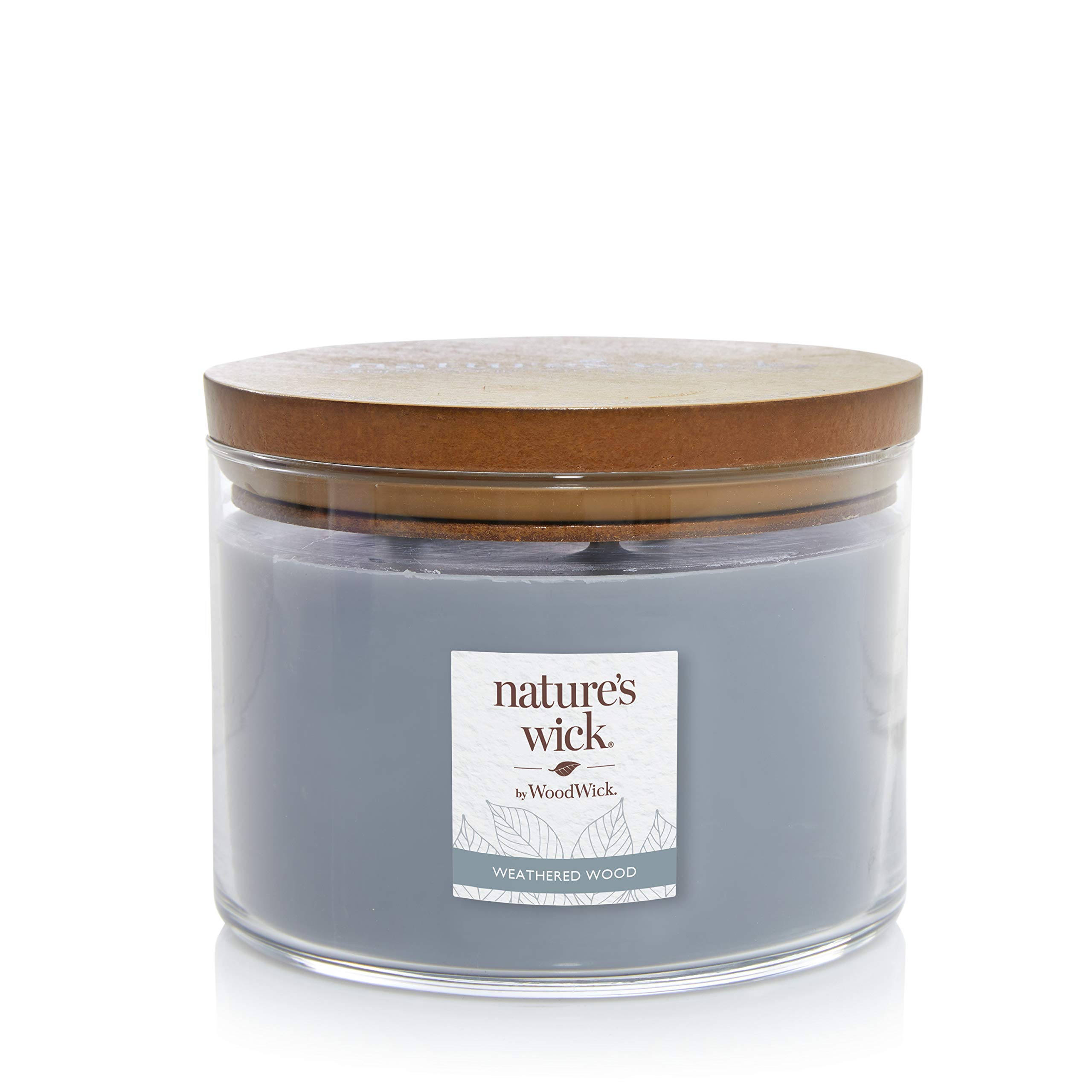 Buy Nature's Wick Weathered Woods 3Wick Candle, 18 oz. Online at