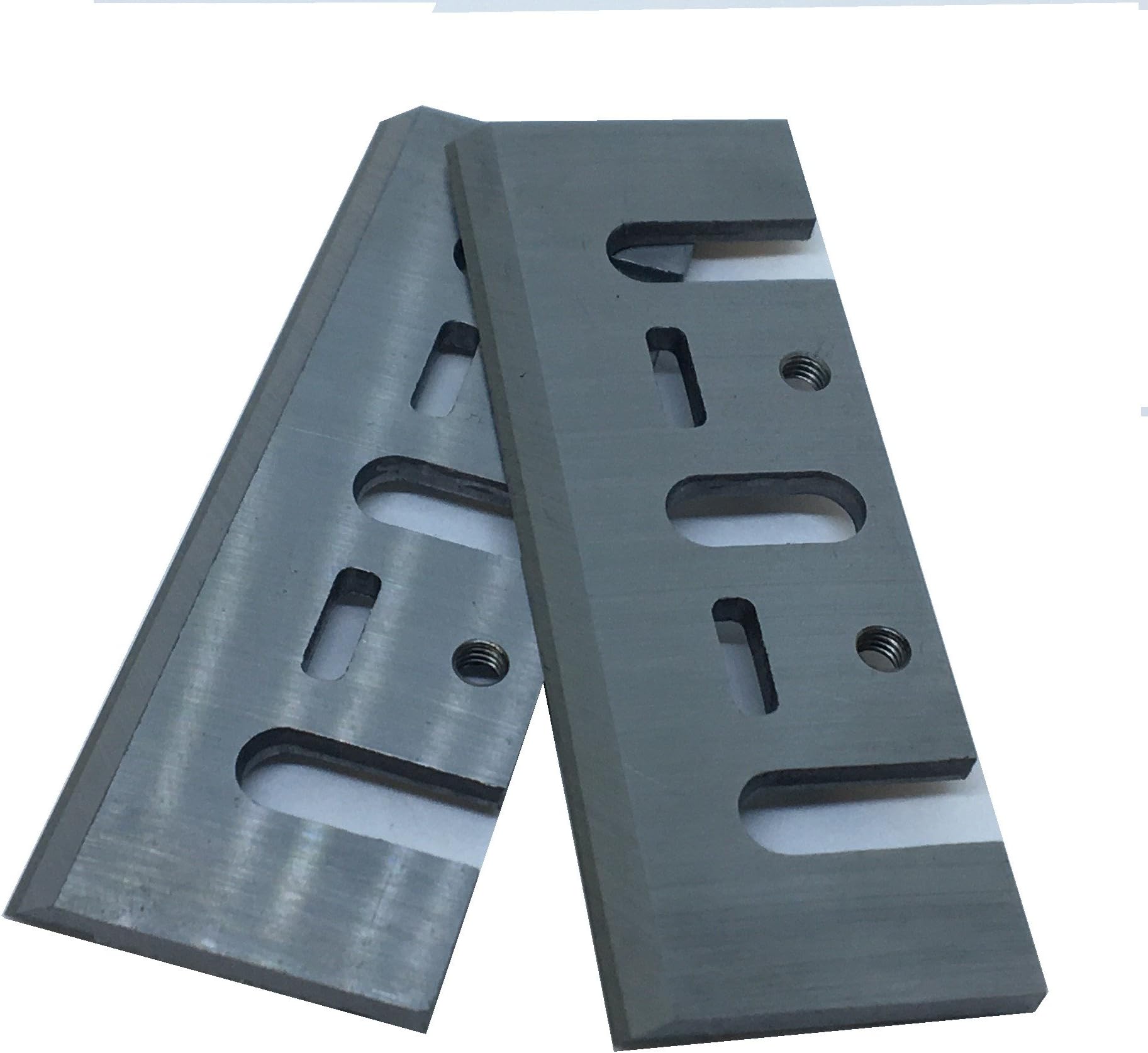 Box Of 2 - 3.1/4" (82mm) HSS PLANER BLADES Replaces Makita, Black & Decker, Bosch, DeWalt and Elu planer blades