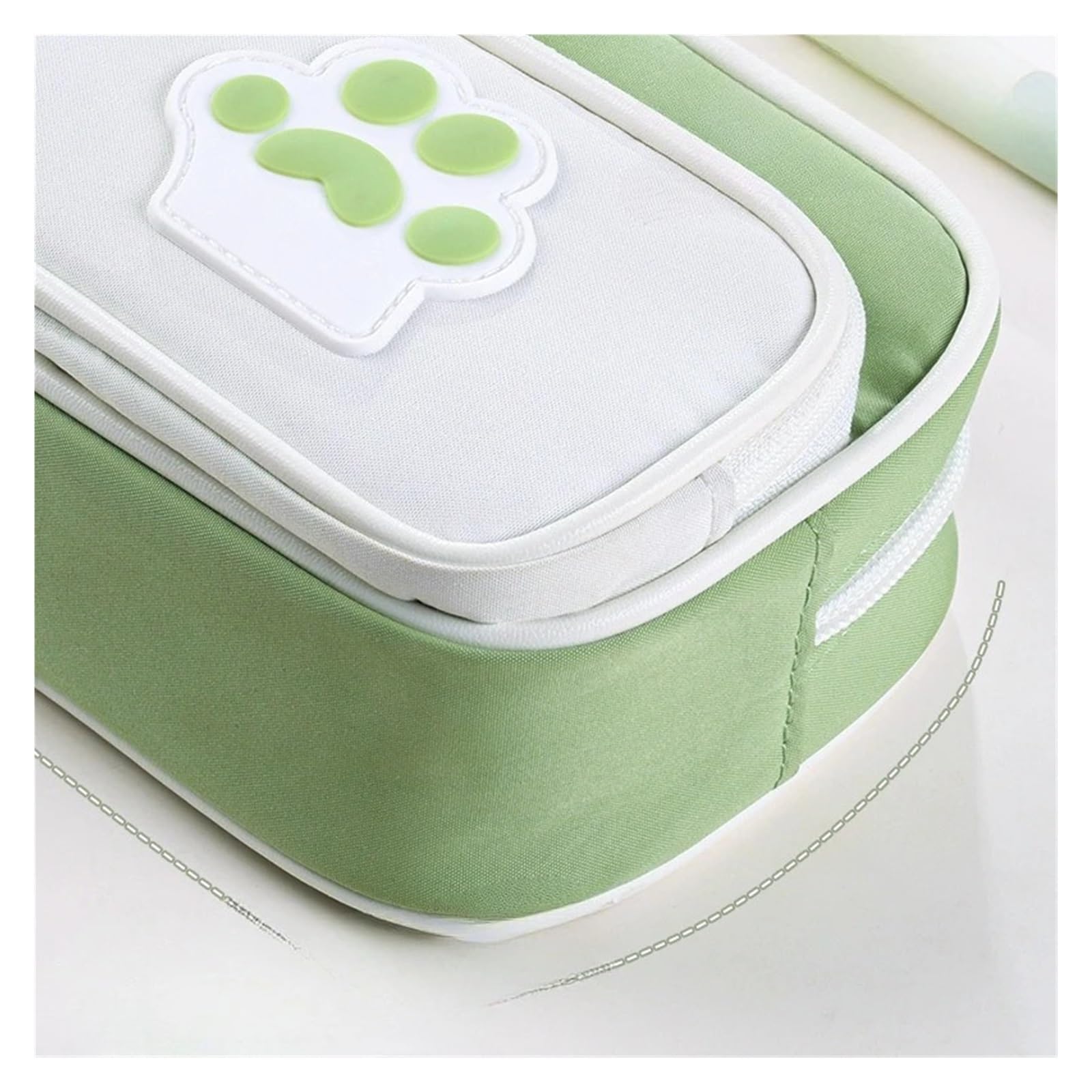 Astuccio con zampe di gatto for la scuola | Tela di nylon, grande capacità, simpatico artiglio di animali, durevole, organizer for cancelleria(HL003-2)