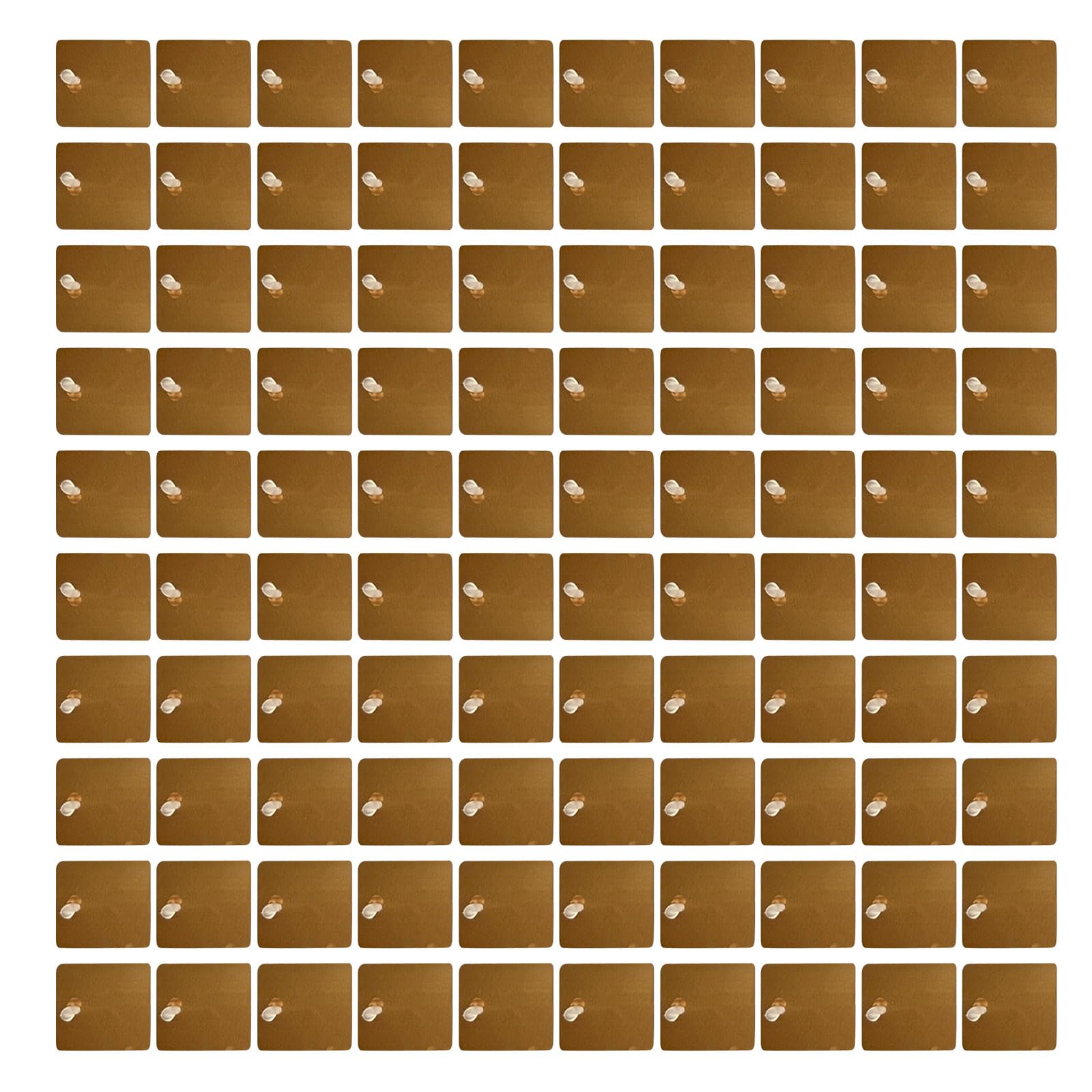 Qusinfc 12X 30x30cm Shining Wind Responsive Plates for Festive Wall Arrangement Sparkling Celebration Panels