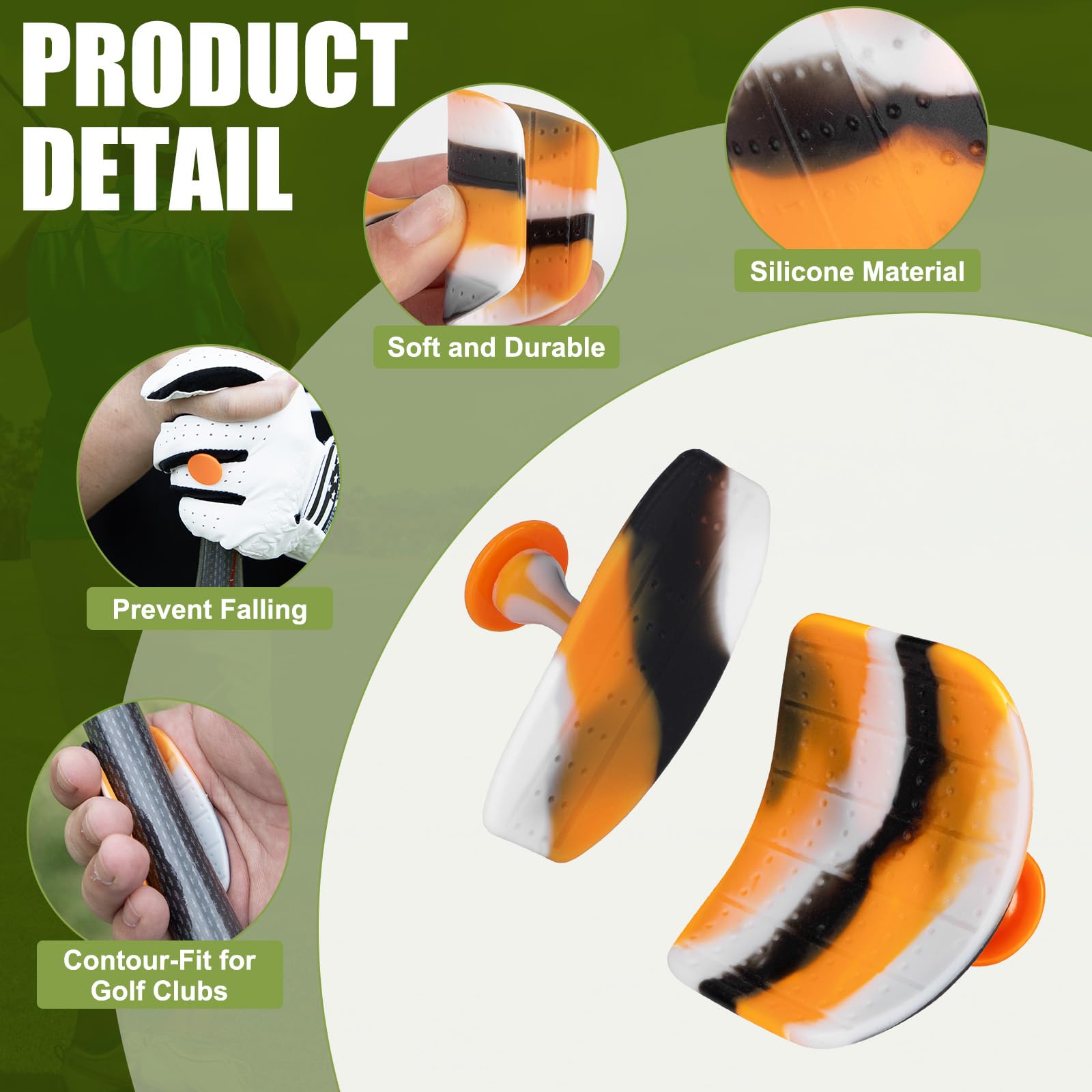 Golf Swing Trainer T Grip Aid, Golf Training Aid Correct Posture Club Swing Grip Pad, Golf Training Accessories - Golfer Beginner Accessories Tee Trainer