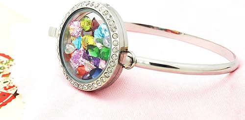 Miniatura 6 de Dijes de piedra natal  96 dijes de cristal de cumpleaños de 1364 pulgadas para dije de cristal flotante, medallón de memoria