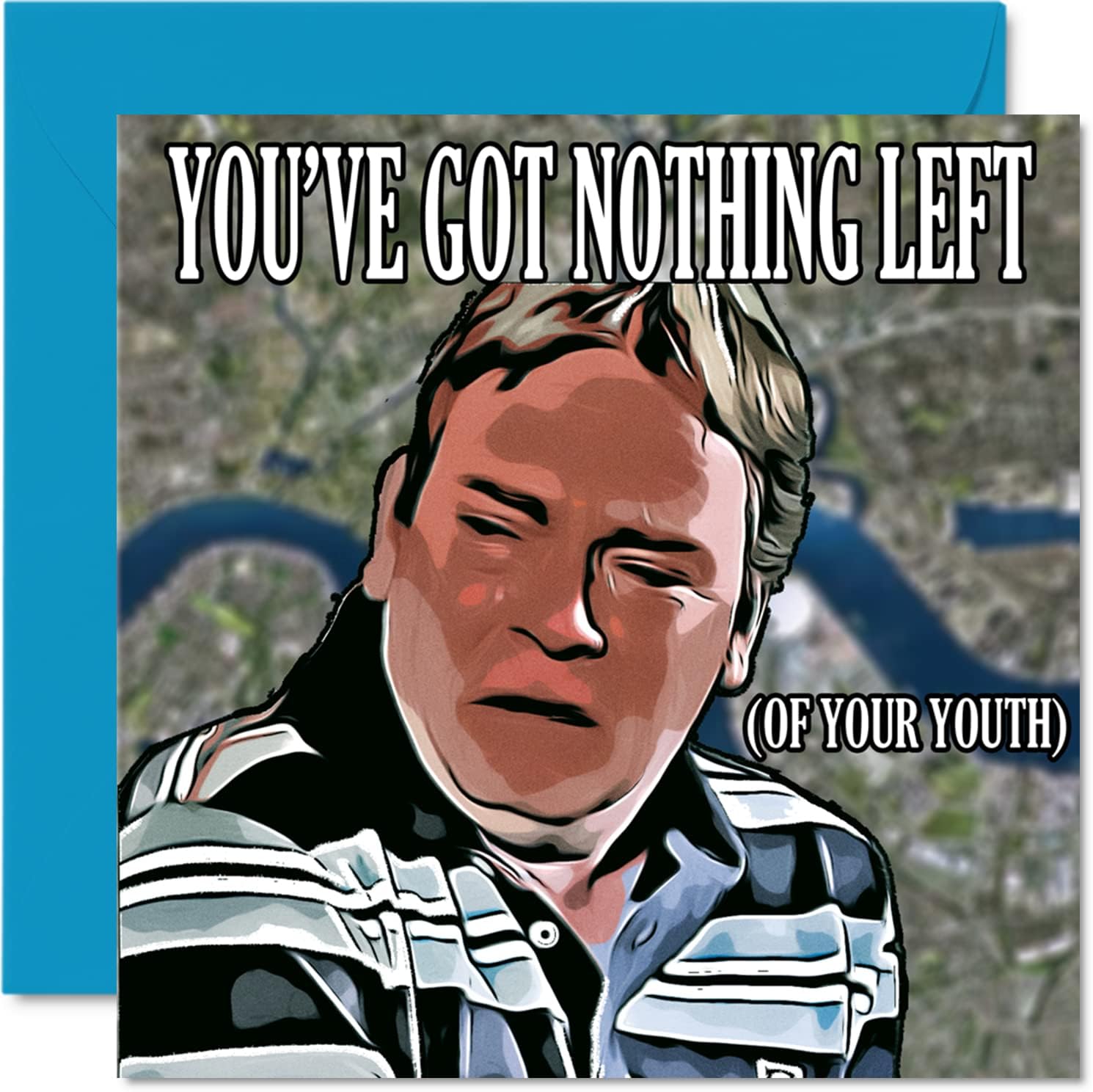 Funny Birthday Cards for Men Women - Nothing Left - Joke Happy Birthday Card for Friend Mum Dad Brother Sister Auntie Uncle Nan Grandad, 145mm Rude Banter Humour Meme Bday Greeting Cards