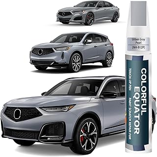Urban Gray Pearl(NH-912P) Touch Up Paint Compatible with Acura, Car Paint Pen Scratch Repair Two-In-One Touch Up Paint, Premium Car Scratch Remover for Deep Scratches