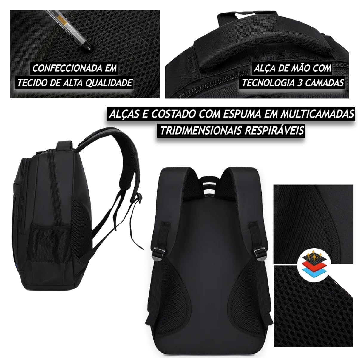 TOKSHOP Mochila Executiva Masculina Feminina para Notebook de até 15,6 Polegadas 21 Litros Reforçada Impermeável e Resistente Ideal para Viagem Escola Acampamento em promoção! Veja a oferta e mais achadinhos de Bolsas 6 Hoje é o melhor dia para comprar TOKSHOP Mochila Executiva Masculina Feminina para Notebook de até 15,6 Polegadas 21 Litros Reforçada Impermeável e Resistente Ideal para Viagem Escola Acampamento com aquele preço maroto! Promoção! Aproveite a oferta! 6