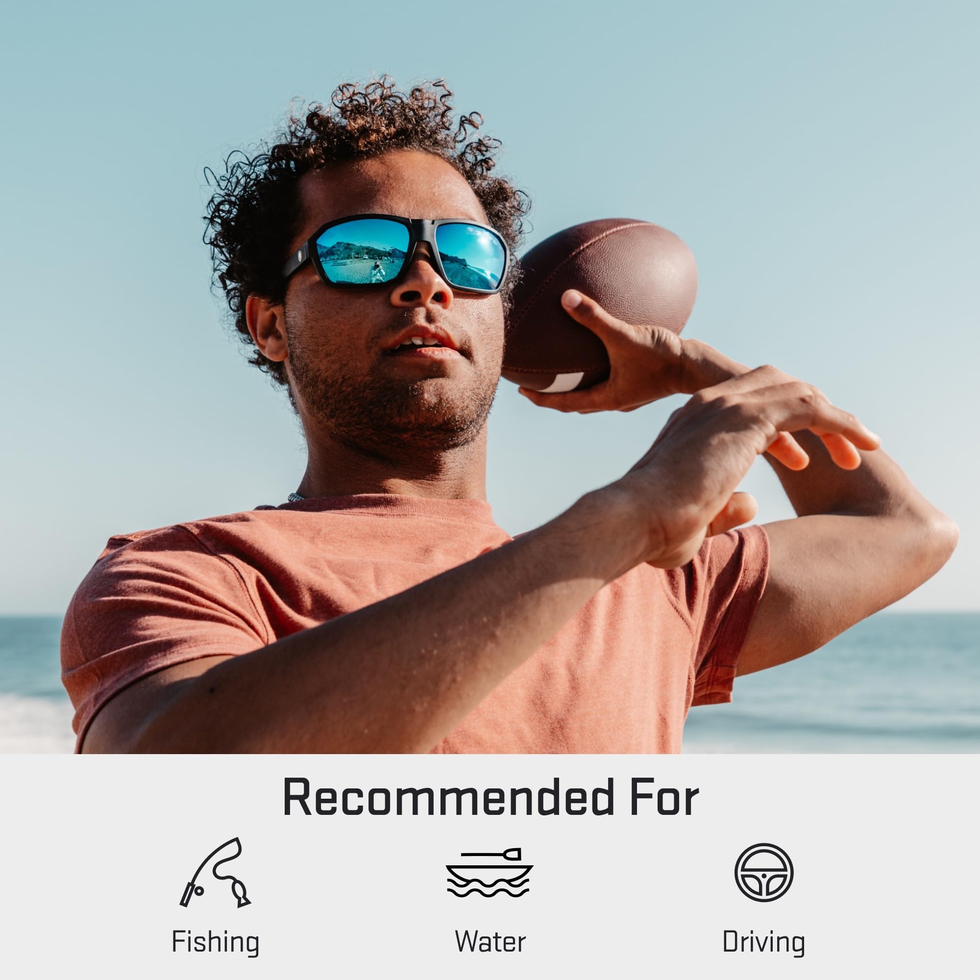 REVANT Lenti di ricambio compatibili con Spy Optic General | Polarizzato disponibile, Protezione UV 100%, Resistente a urti e graffi, Vestibilità precisa, Correzione ottica