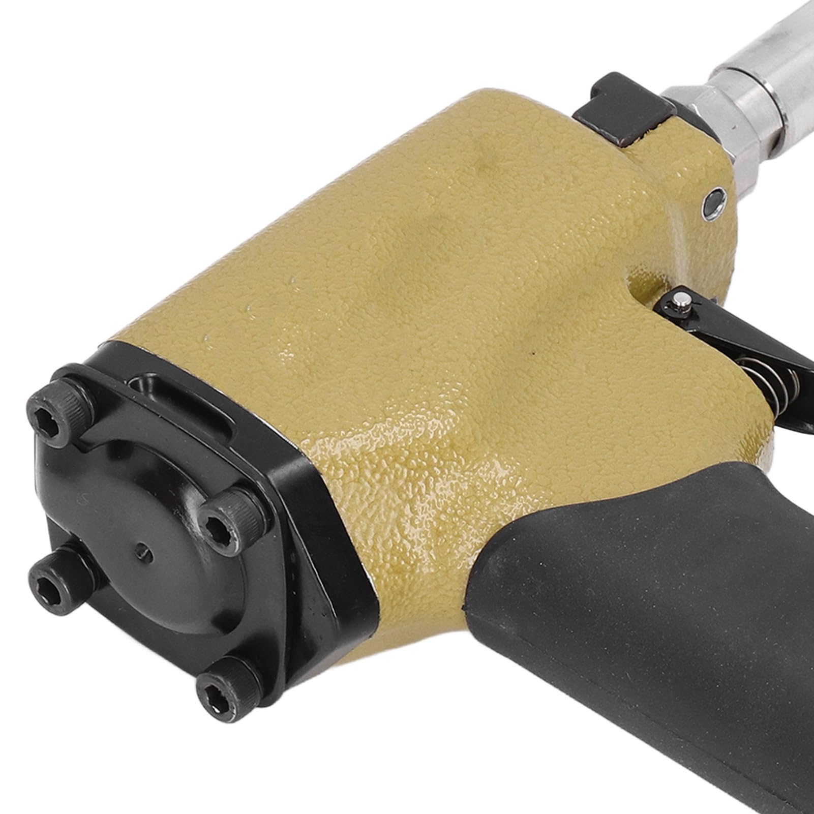 Pistolet à Punaise Pneumatique Air Power Cloueuse DéCorative Garniture Finition Pin Gun Outil 4‑7kgf/Cm³ pour Fixer les Couvertures en Tissu et en Cuir 0960