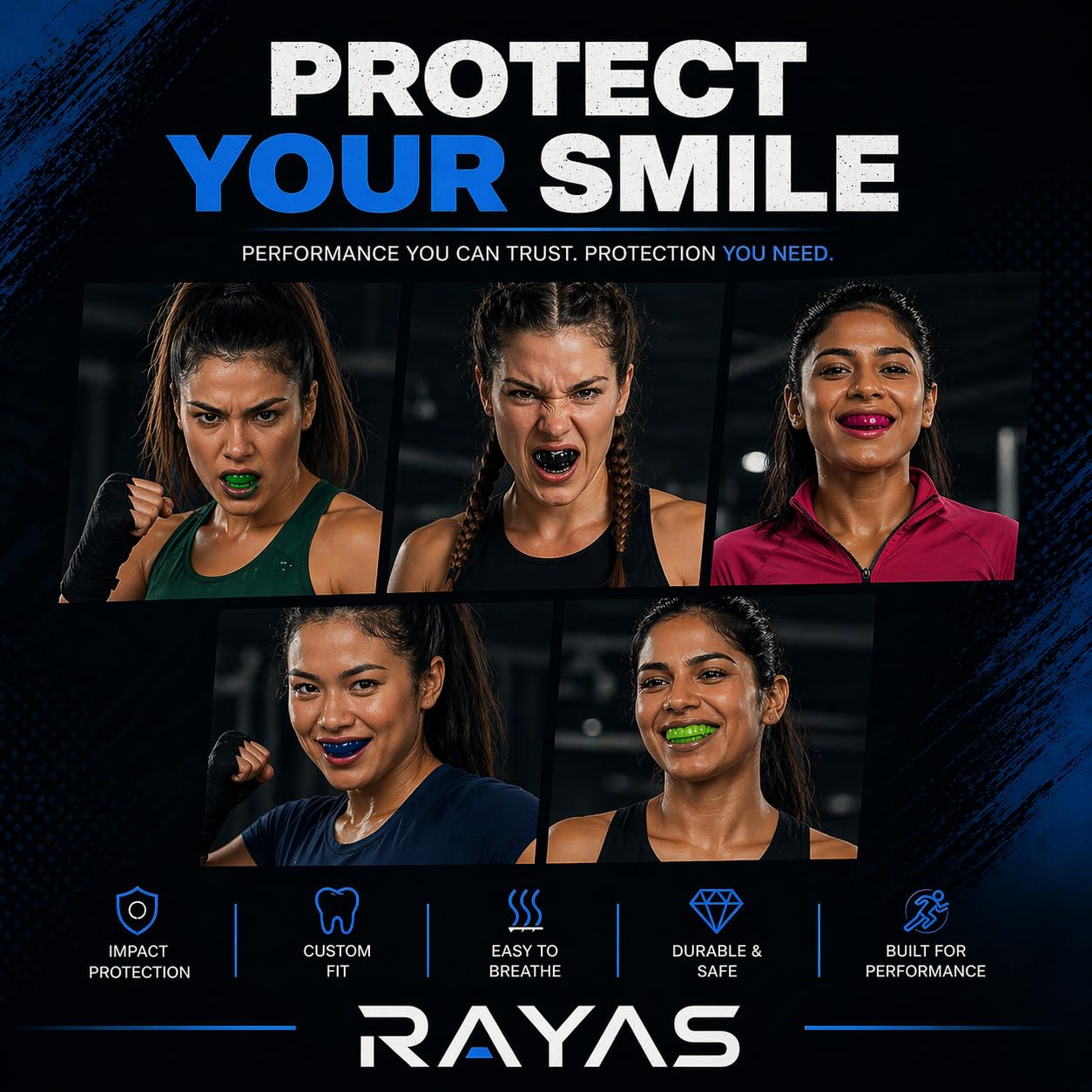 RAYAS Sports Mouthguard 4