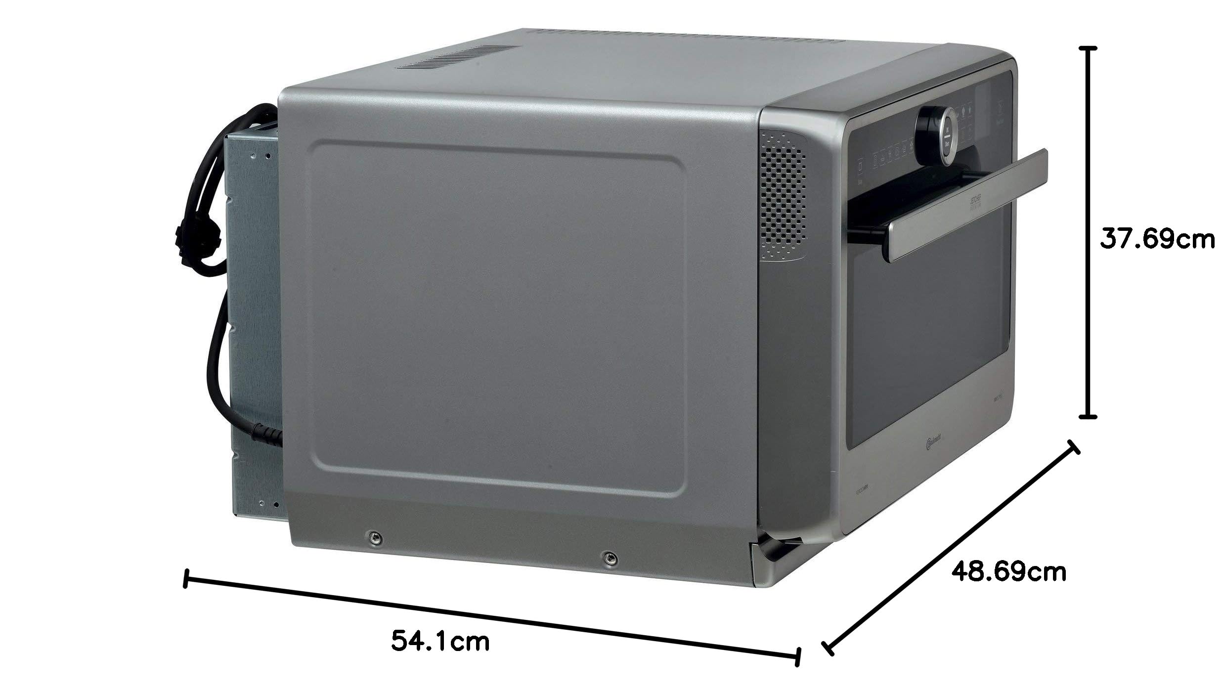 Bauknecht Jet Chef MW 179 IN - Forno a microonde, Grigio/Nero
