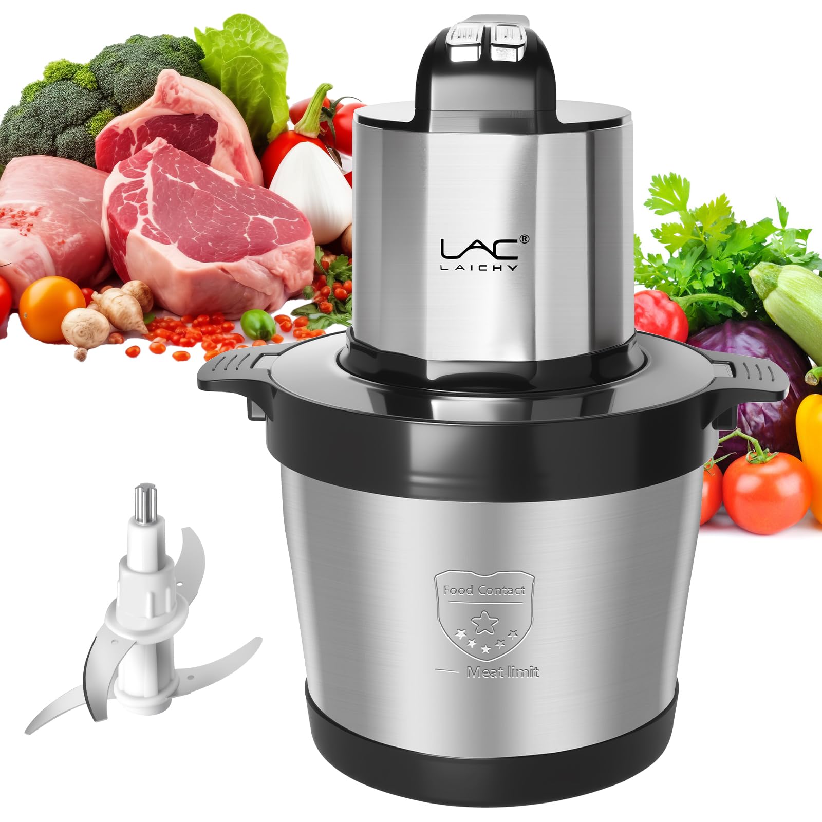 Amazon.com: Large Capacity Food Processors,Electric Meat Grinder