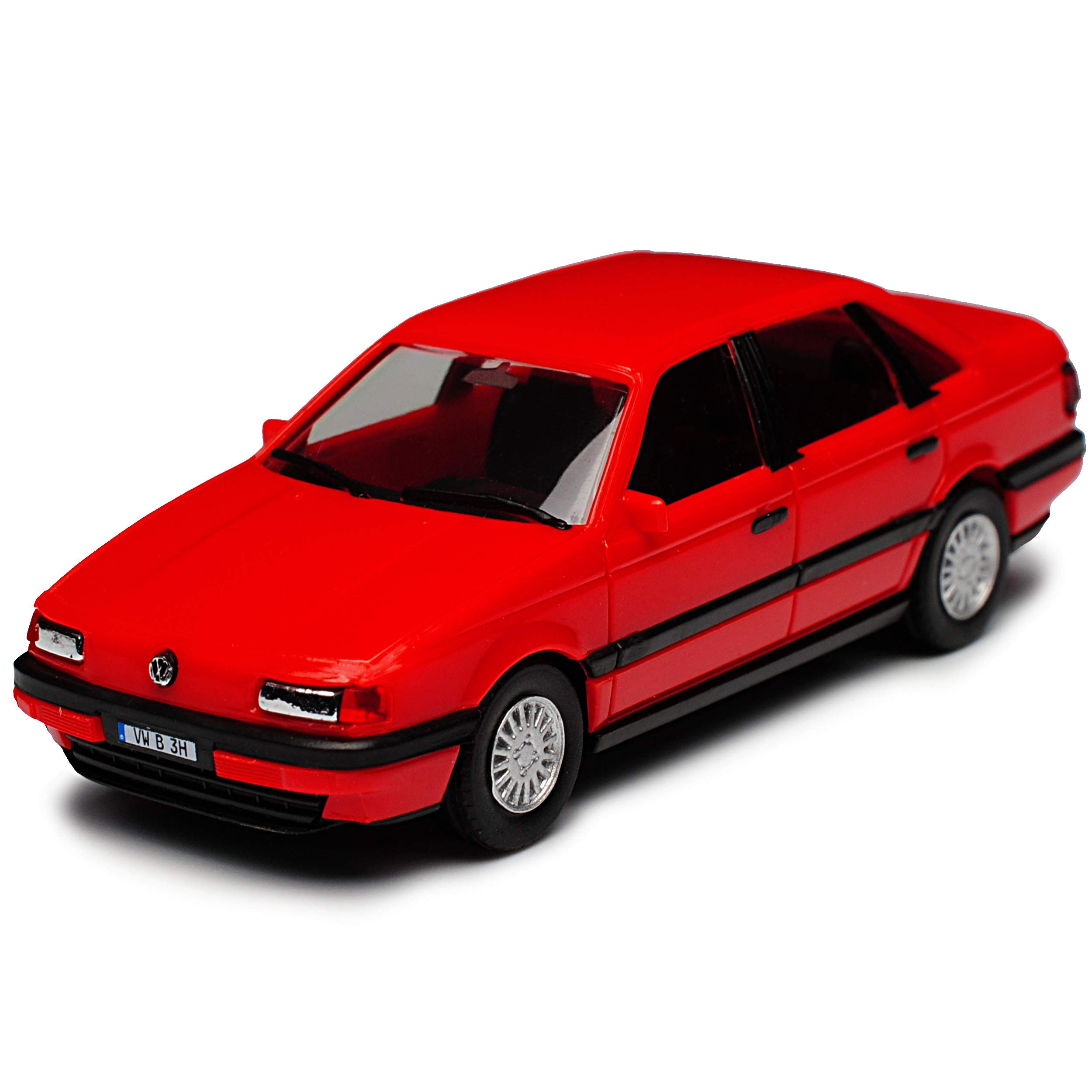 Volkswagen Passat B3 Saloon Red 1988-1993 H0 1/87 Herpa Model Car