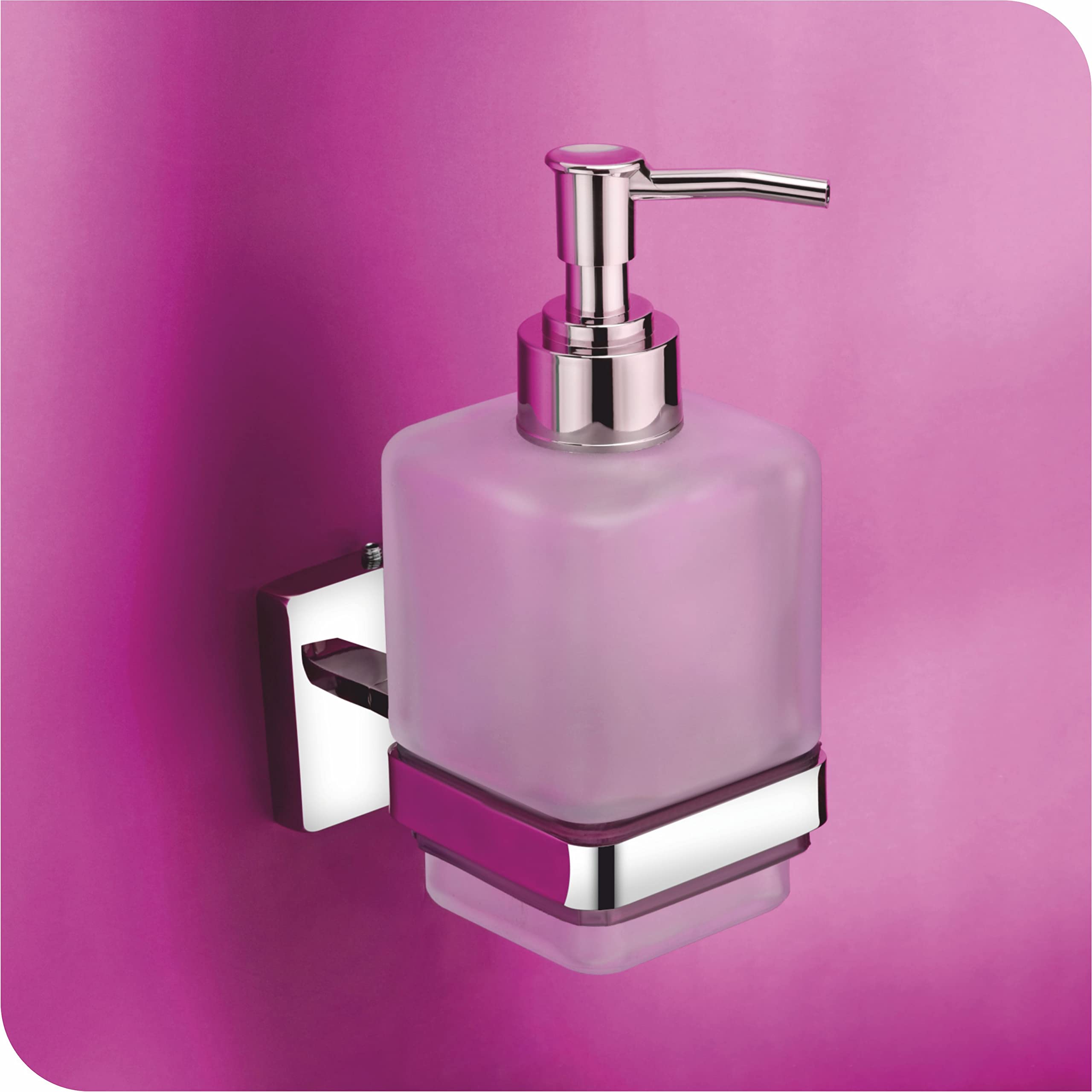 KANJAL Liquid soap Dispenser Holder for Bathroom Glass handwash Dispenser soap Dispenser for wash Basin Liquid Dispenser LX27O(Chrome Finish,Anti-Rust)(304 Stainless Steel) (B0B18K9G3S) Amazon Price History, Amazon Price Tracker