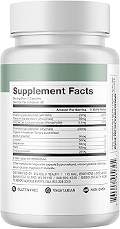 BIG BOLD HEALTH HTB Immune Rejuvenate - Polyphenols Supplement for Immune Support with Himalayan Tartary Buckwheat - Gluten Free, Dairy Free, Non-GMO Formula - 120 Vegetarian Capsules (2 Month Supply)