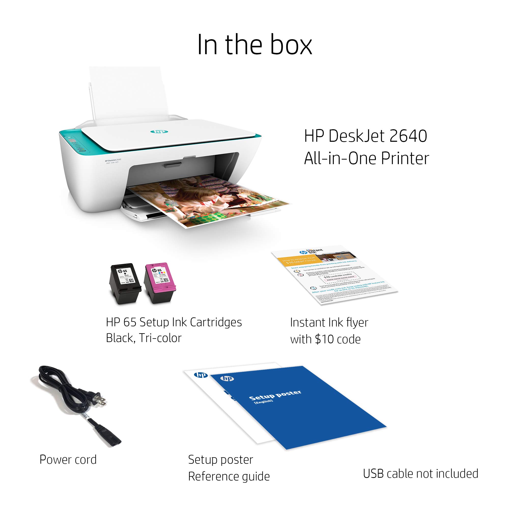 HP DeskJet 2640 All-in-One Wireless 