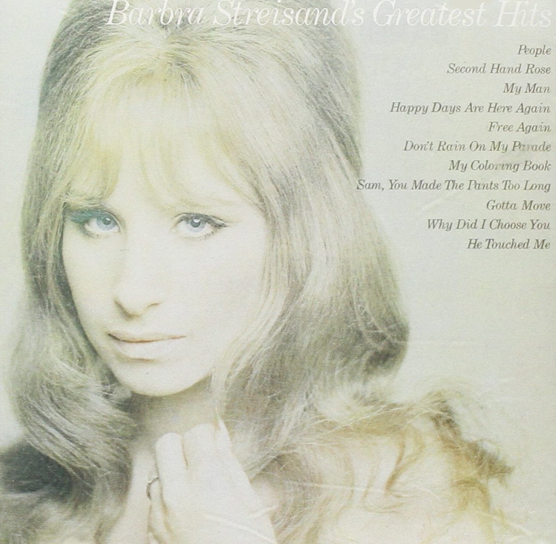 Barbra Streisan Greatest Hits - CD Album - 1969 Sony/Columbia - 11 Great Tracks