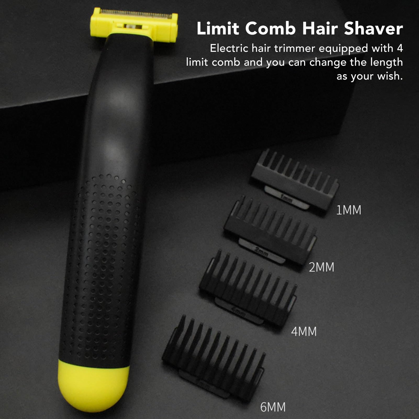 Shaver Full Face & Body Washable Electric Razors, Leg Hair Face Electric Body Groomer Shaver with Trimmer - Image 4