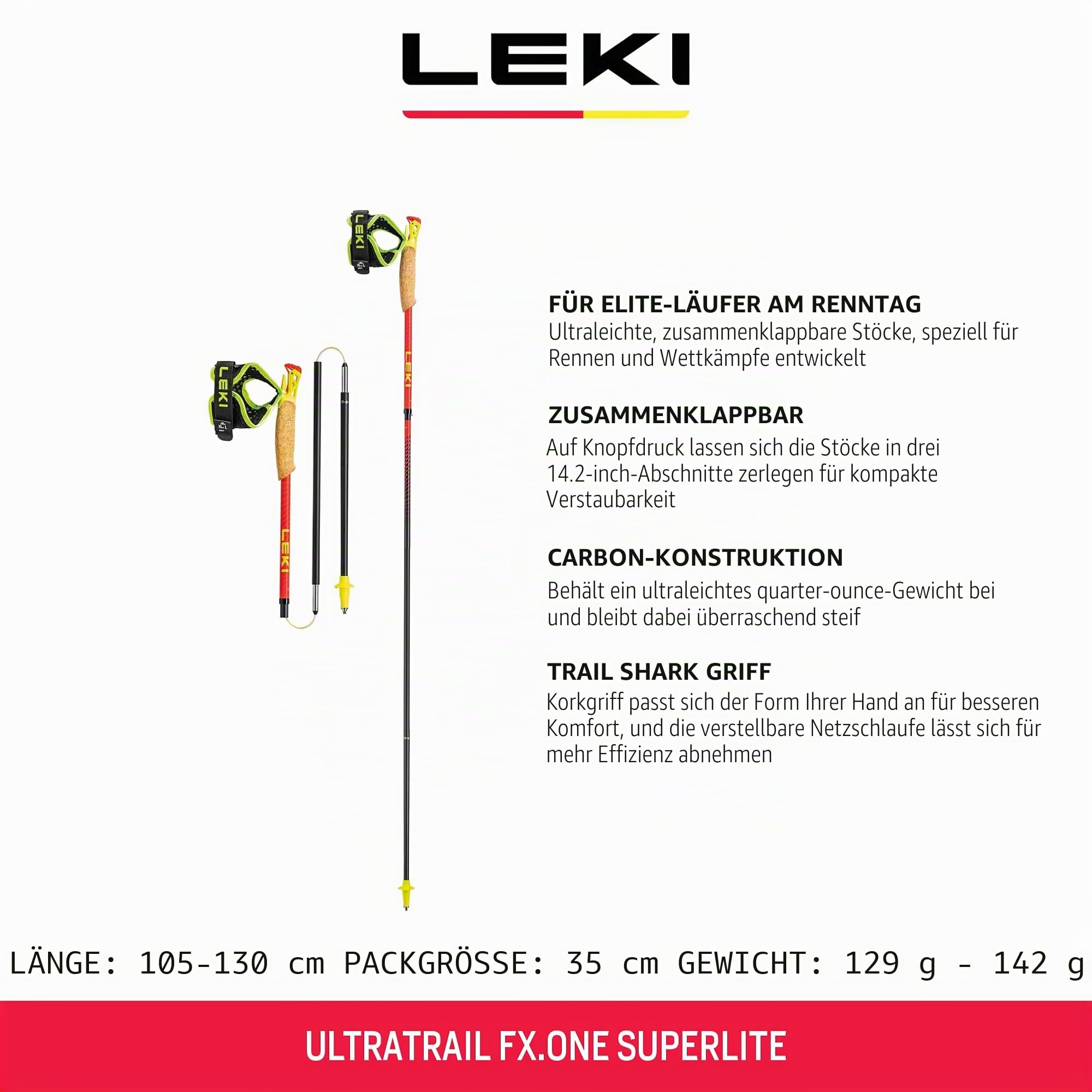 LEKI Ultratrail FX.One Superlite Trailrunningstöcke