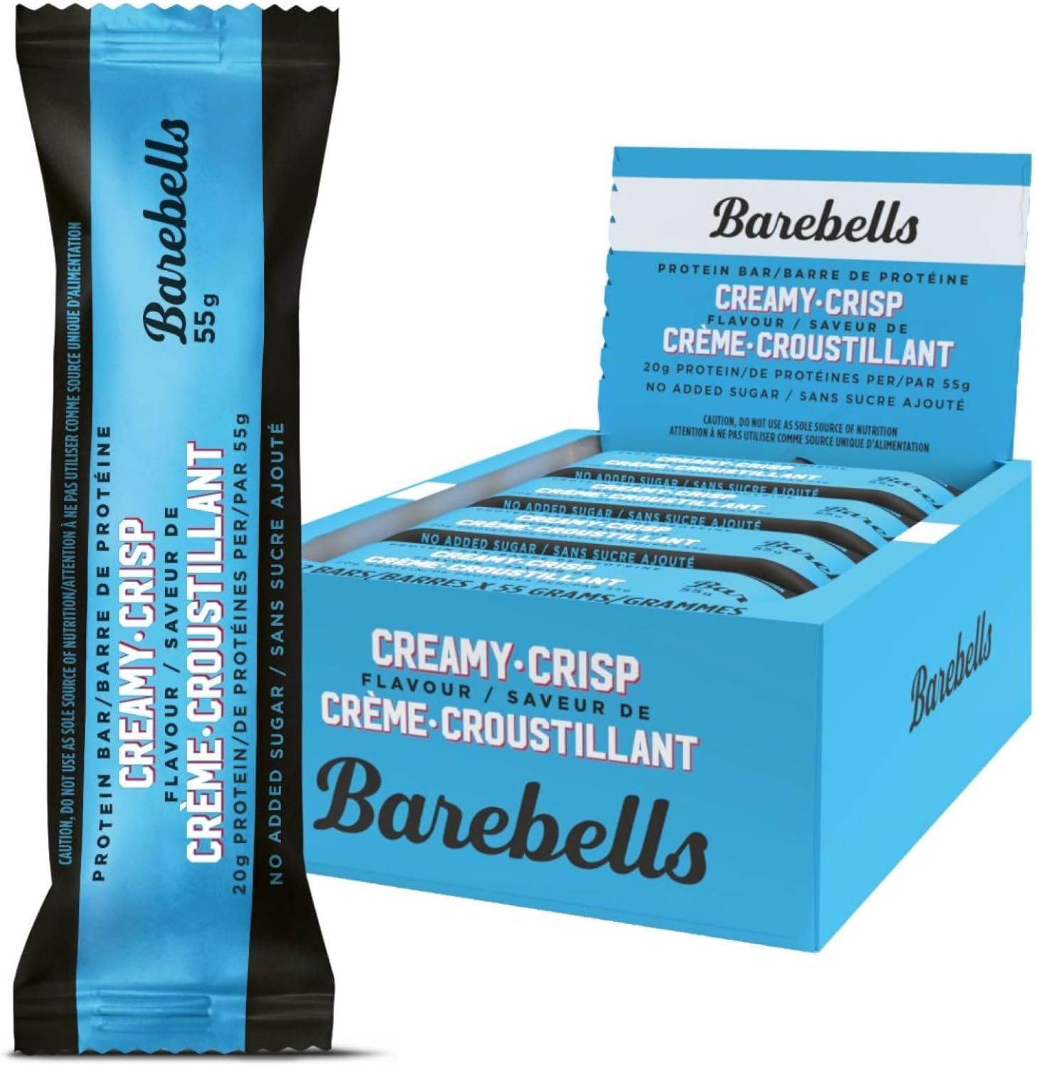 Barebells Protein Bars (Creamy Crisp, 1 pack) Amazon.ca Grocery