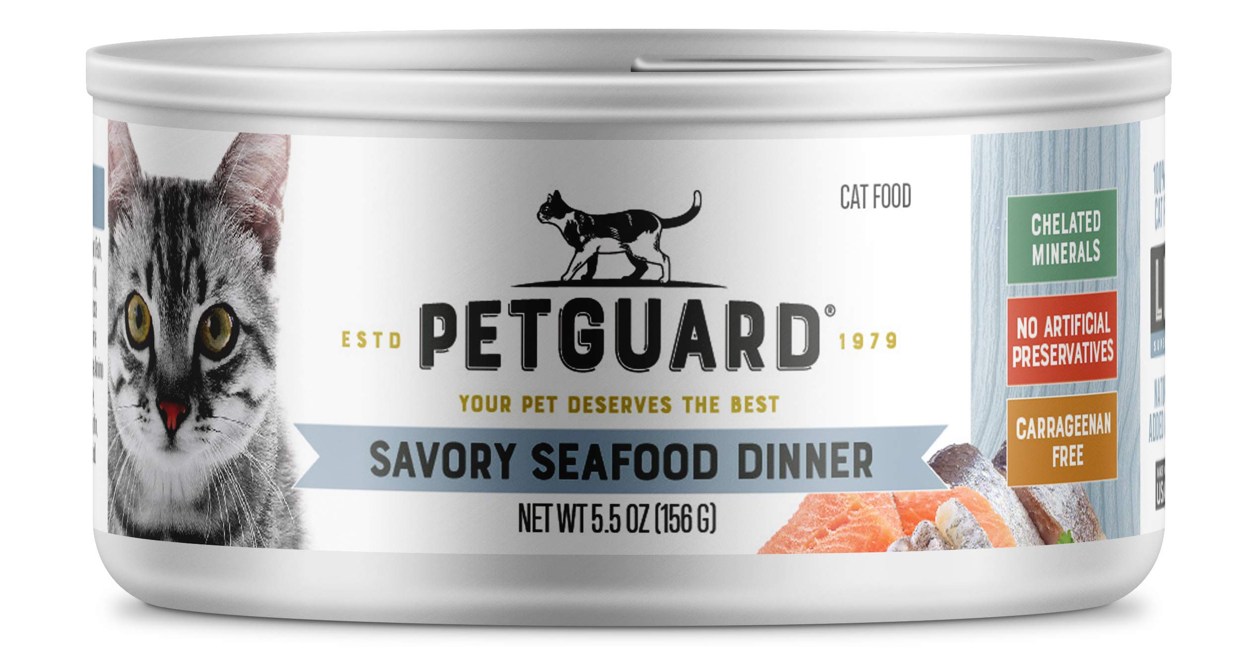 Petguard Savory Seafood Dinner Canned Cat Food Oz Desertcart