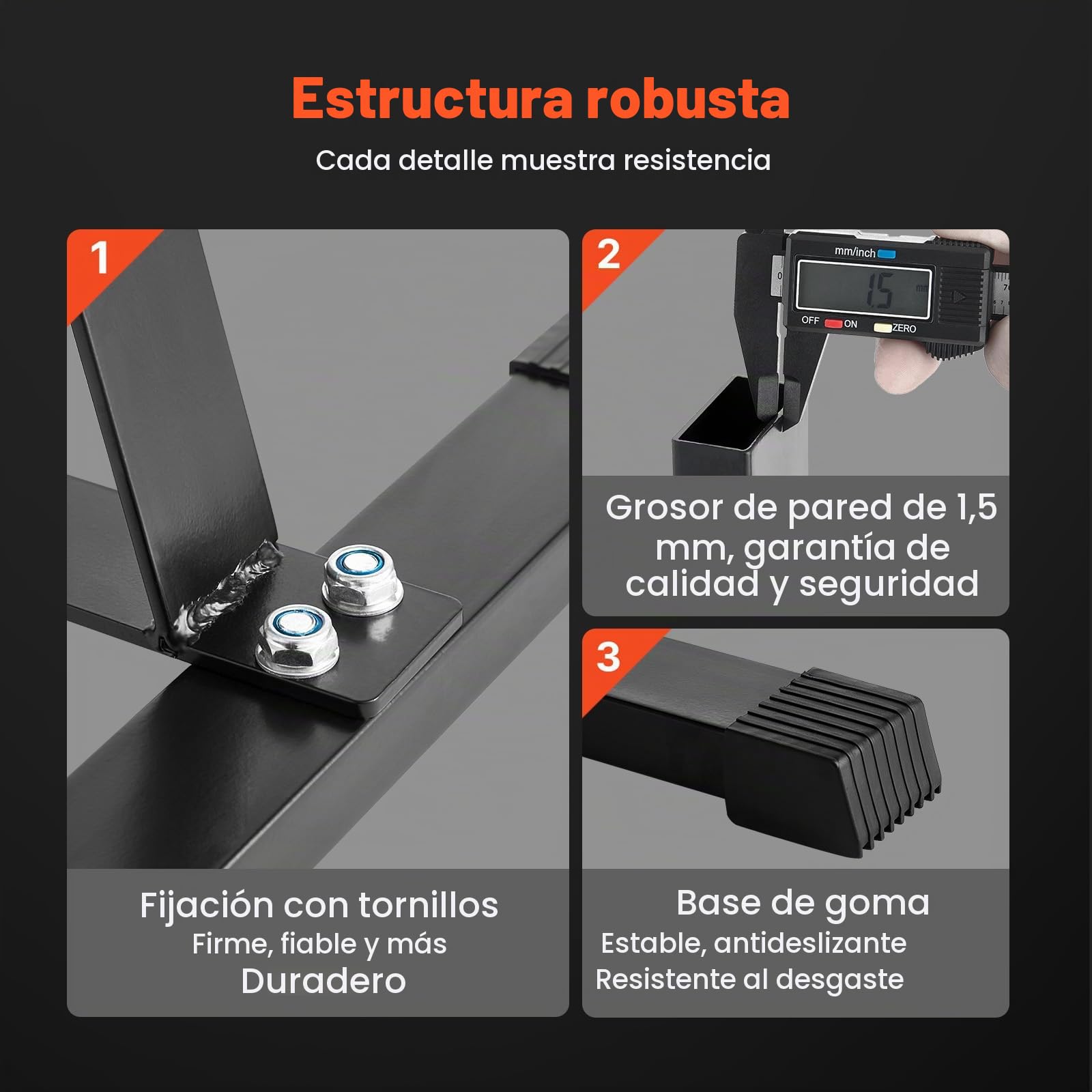 VEVOR Soporte para Discos de Pesas con Estructura en Forma A, Soporte para Discos de Pesas Estándar, Carga 227 kg, Soporte para Almacenar Pesas y Barras de Gimnasio en Casa, Negro, 690 x 375 x 930 mm