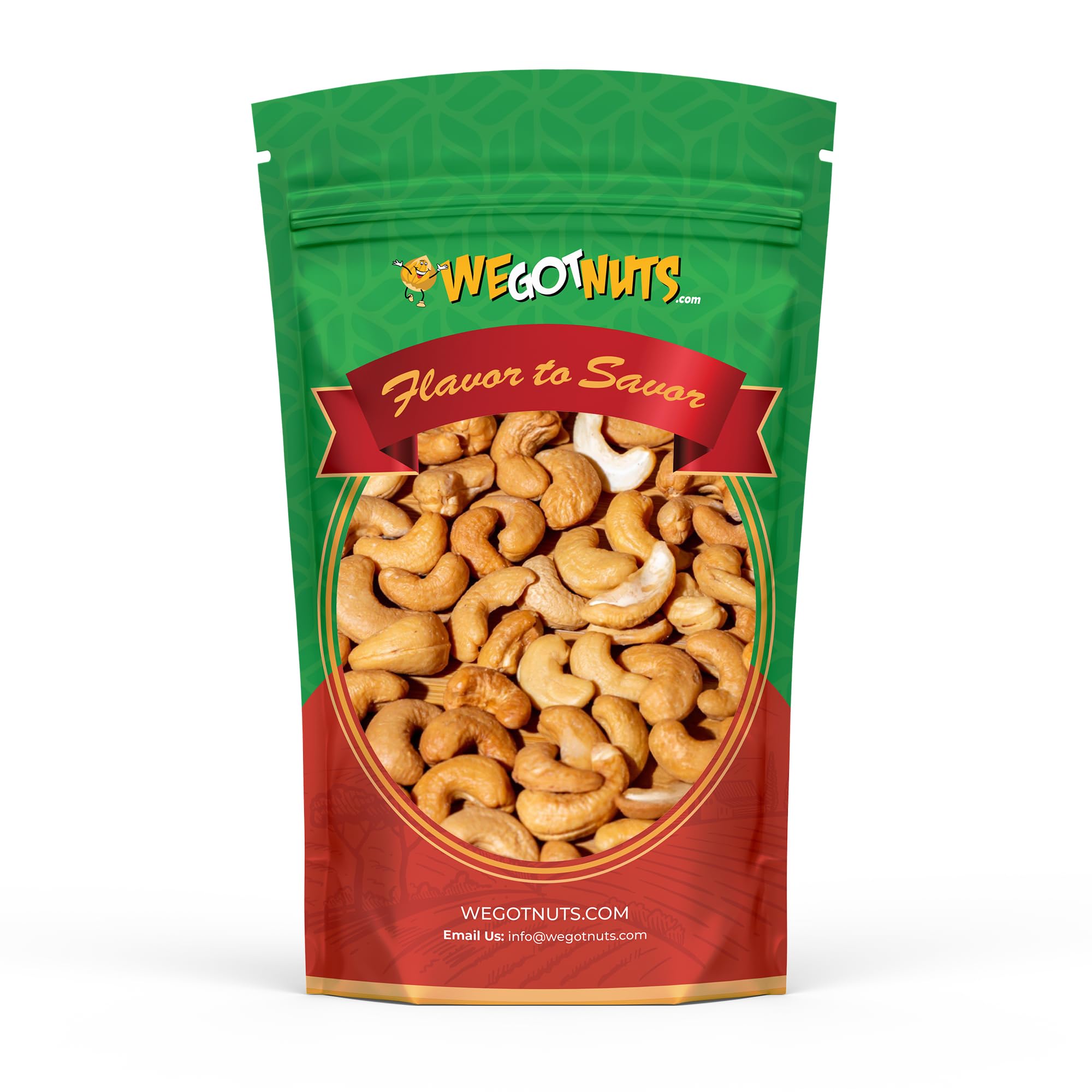 Dry Roasted Unsalted Cashews 4 lbs – Premium Quality Kosher Dry Roasted Cashews – No Oil Natural & Healthy Rich Flavor Snack – Gourmet Savory Flavor – Air-Tight Resealable Bag Package