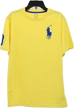 POLO ラルフローレン　イエロー　Tシャツ　アメリカン 90年代 90s ポロラルフローレン アメリカ製 黄色 イエロー 半袖