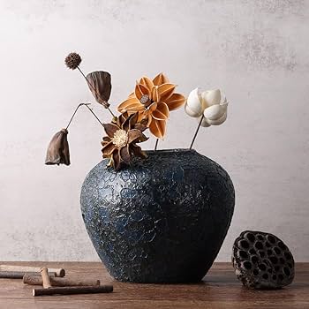  ブルー 陶器製花瓶 楽天市場】信楽焼 陶器花瓶 フラワーベース 7.5cm徳利形 洋風に