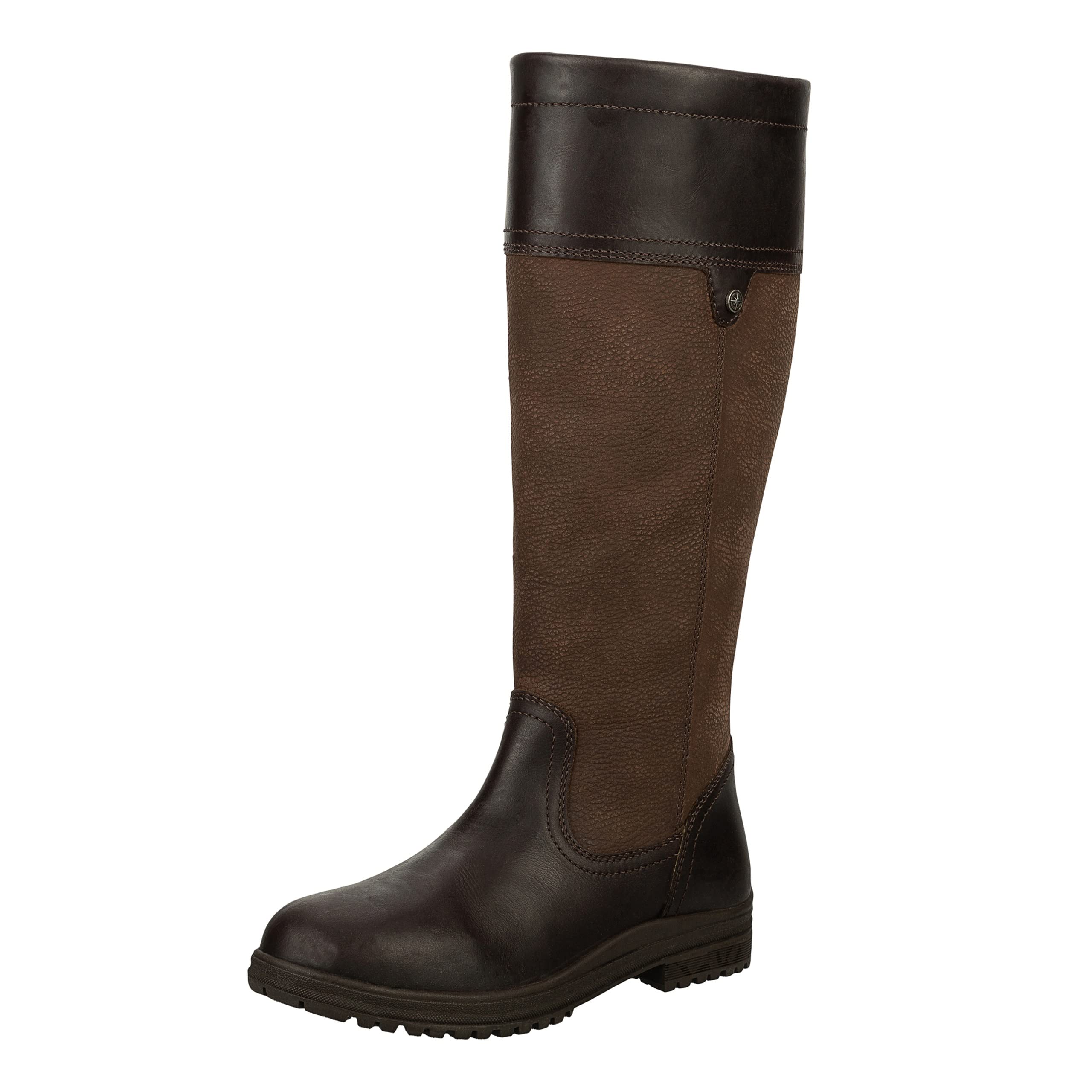 SUEDWIND FOOTWEAR Allwetter Lederstiefel »Milford« | Komforteinlesohle | Robustes Nubuk Oberleder | Wasserfest | Outdoor Boots | Gassigehen, Stall, Reiten | Unisex