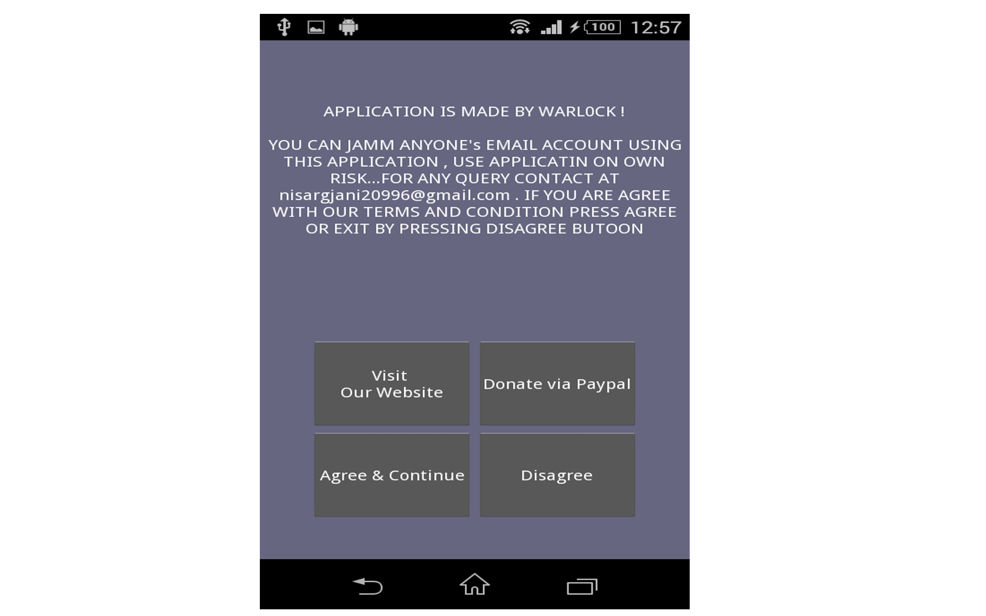 Email BomberAmazon.deAppstore for Android