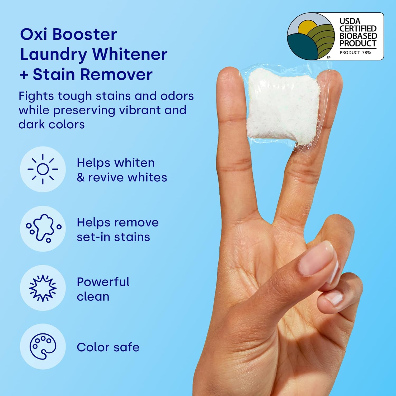 Dropps Bundle, Unscented Oxi Booster, Odor & Stain Laundry Detergent & UltraWash Plus Dishwasher Pods image 5