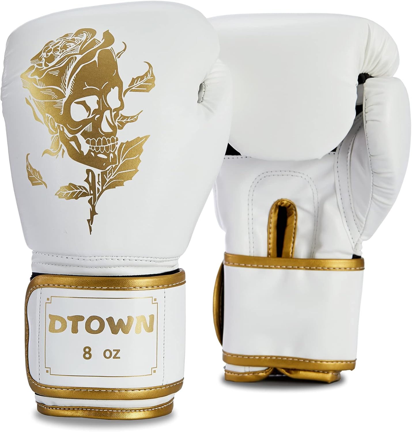 Dtown Boxing Gloves for Women & Men, Youth Kickboxing Training Gloves for MMA, Punching Bag Gloves, Muay Thai, Sparring Gloves : Sports & Outdoors