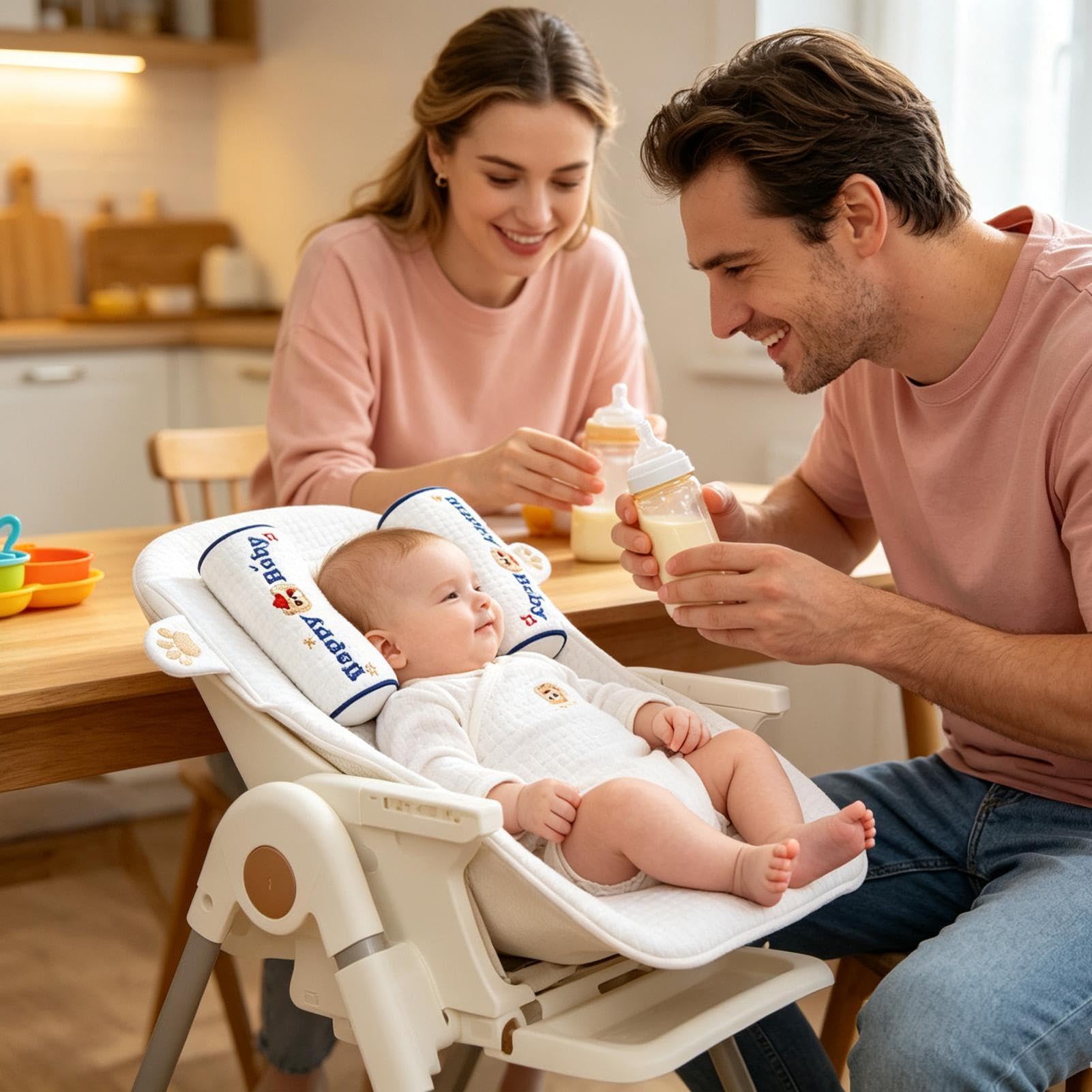 Générique Oreiller Enfant Repose-Tête Réglable pour Enfant