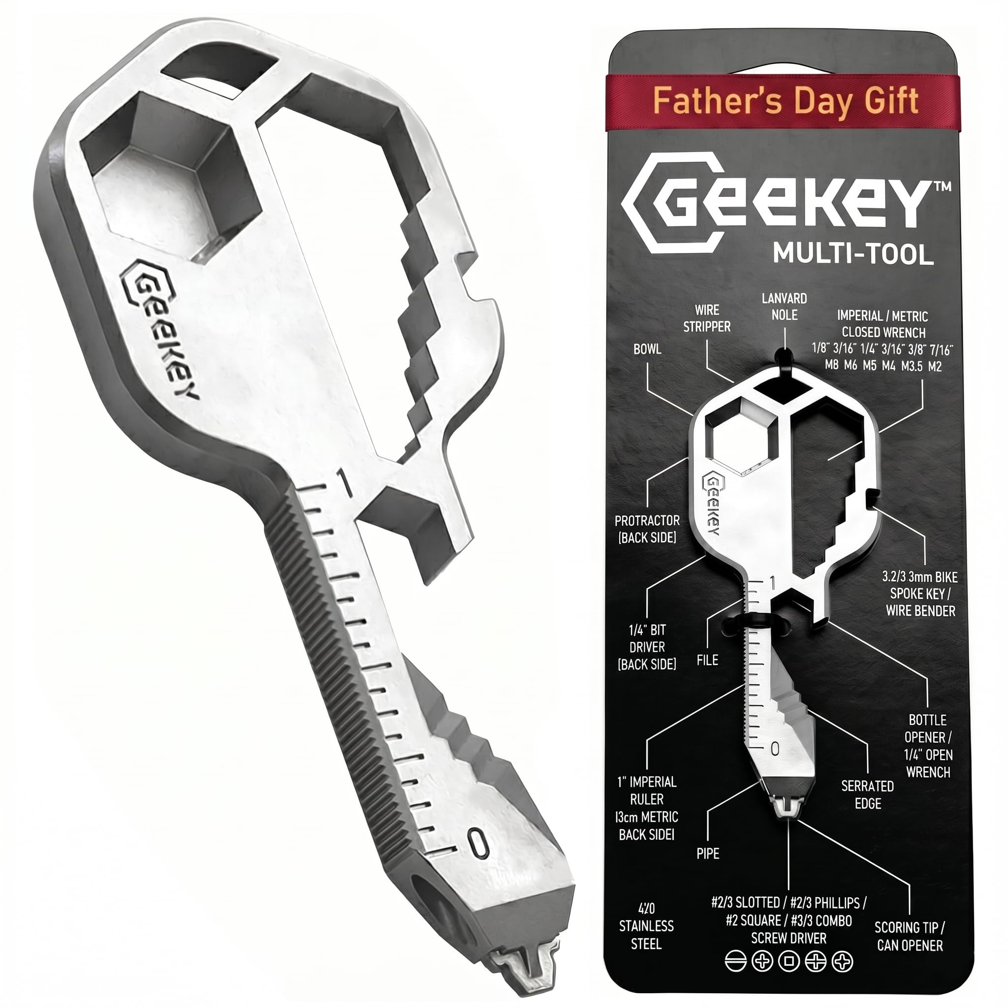 Geekey Keychain Multitool