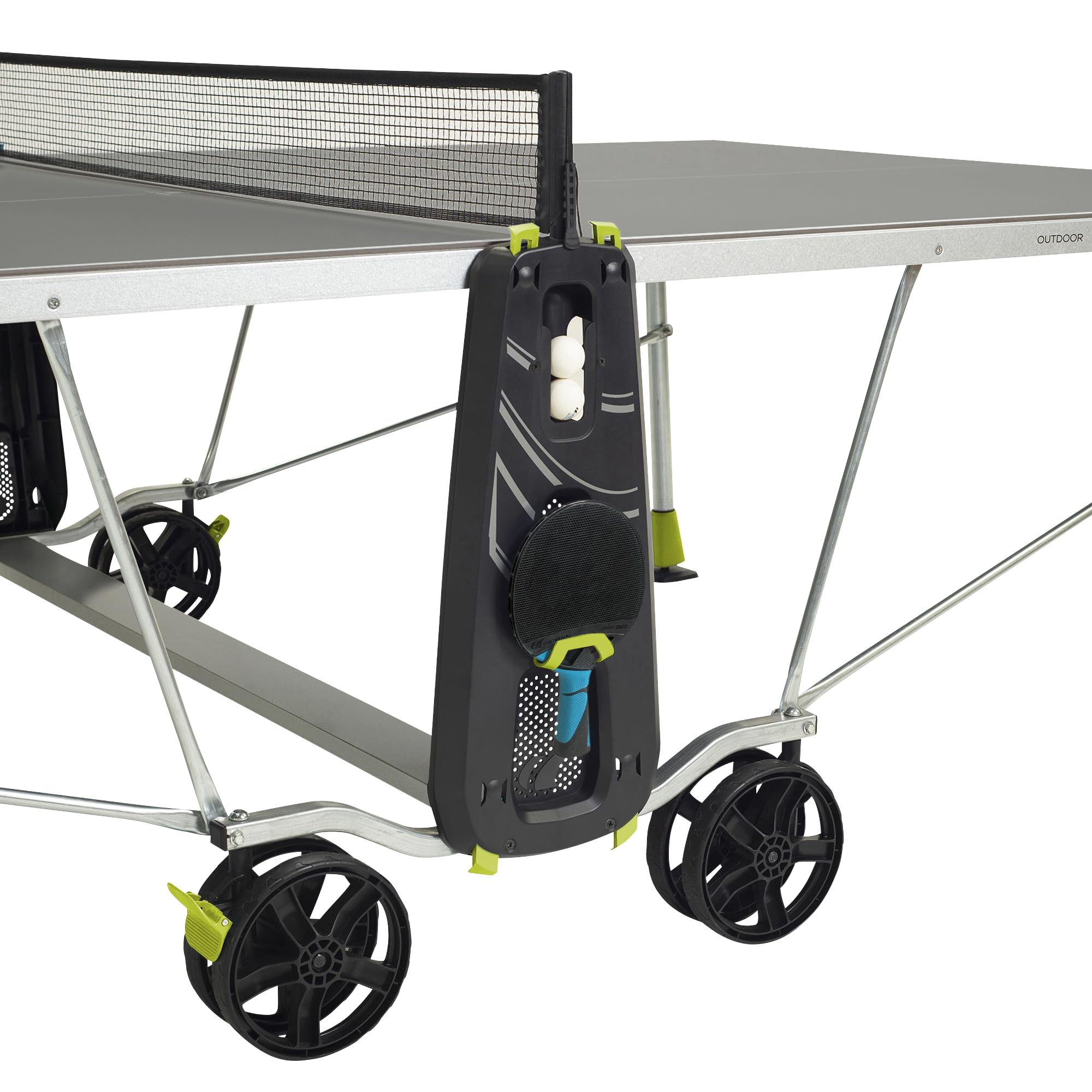 Cornilleau Instinct - Outdoor Tischtennisplatte - Wetterfest - Robust - Qualitativ - Klappbar - 10 Jahre Garantie - 5 mm Melaminharzplatte