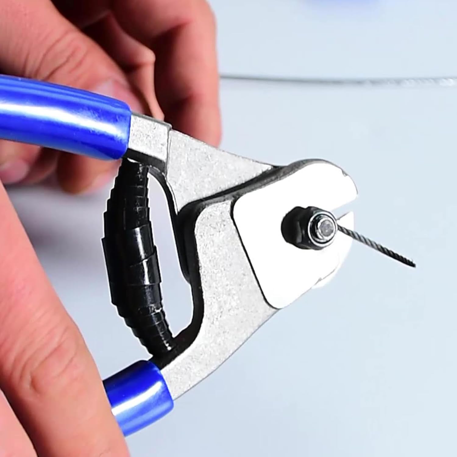 Libereco Hrome-Vanadium Steel Cable Cutters Wire Cutters Heavy Duty Stainless Steel Wire Rope Seal Cutter Aircraft for Deck Railing Bike Housing Metal Wire Fence