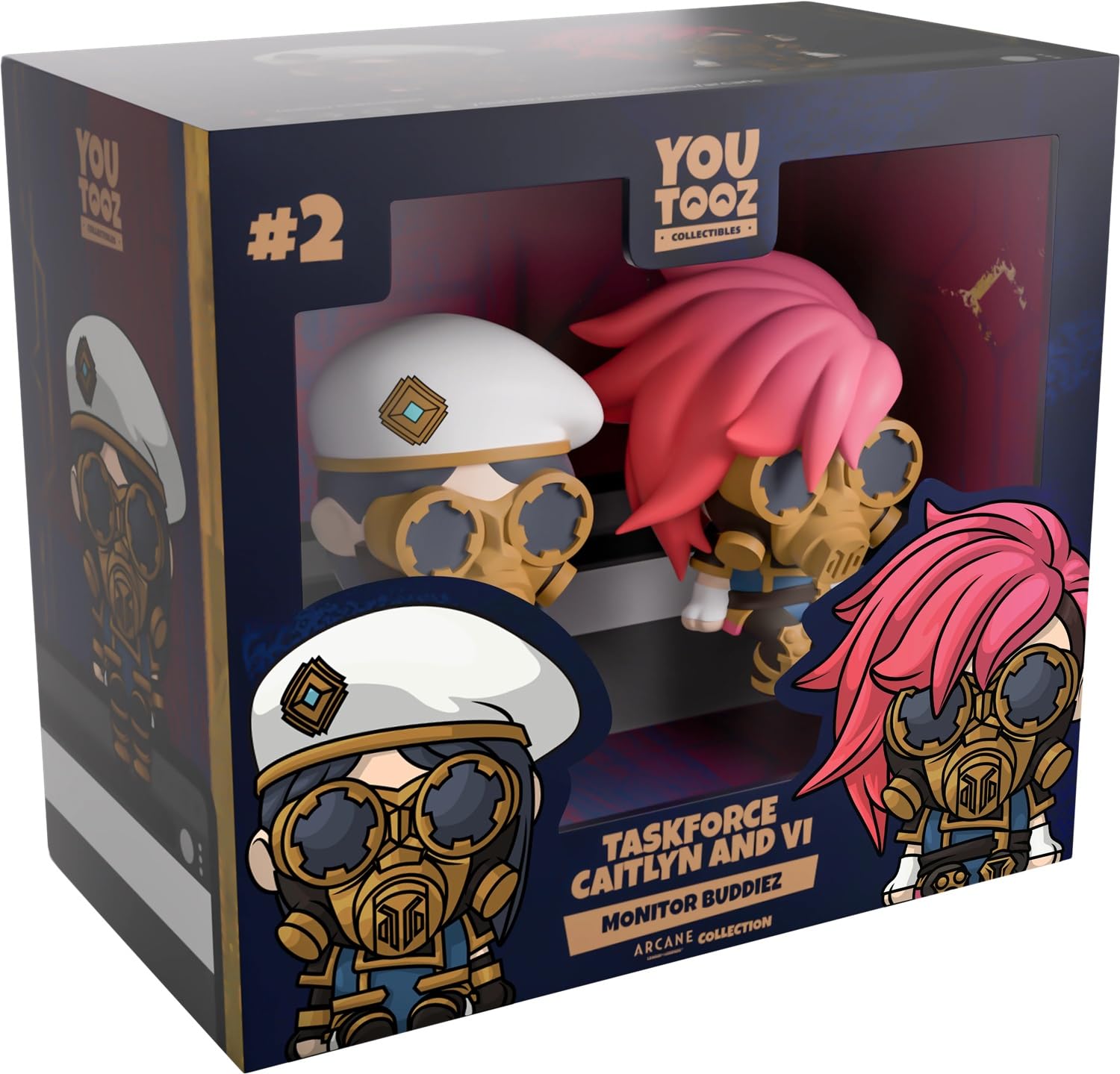 Youtooz - Arcane: Taskforce Caitlyn & Vi Monitor Buddiez